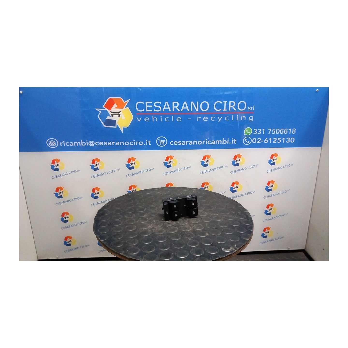 BLOCCO COMANDI ALZACRISTALLI 036 CHEVROLET (DAEWOO) AVEO (T300) (05/11-) A12XER 95188247