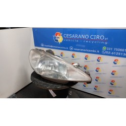 PROIETTORE DX. 047 PEUGEOT 206 (09/98-06/09) KFW 6205S7
