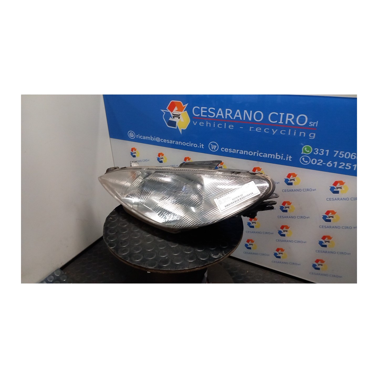 PROIETTORE SX. 048 PEUGEOT 206 (09/98-06/09) KFW 6204S7