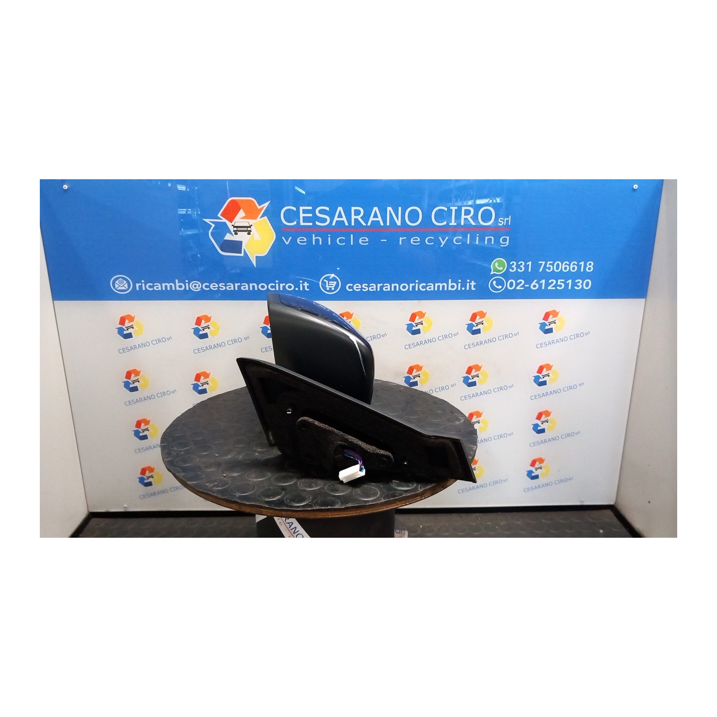 RETROVISORE EST. REGOLAZ. ELETTR. NERO, RISCALDATO SX. 052 MAZDA MAZDA 5 1A SERIE (07/05-10/10 LF CC6569180CPZ