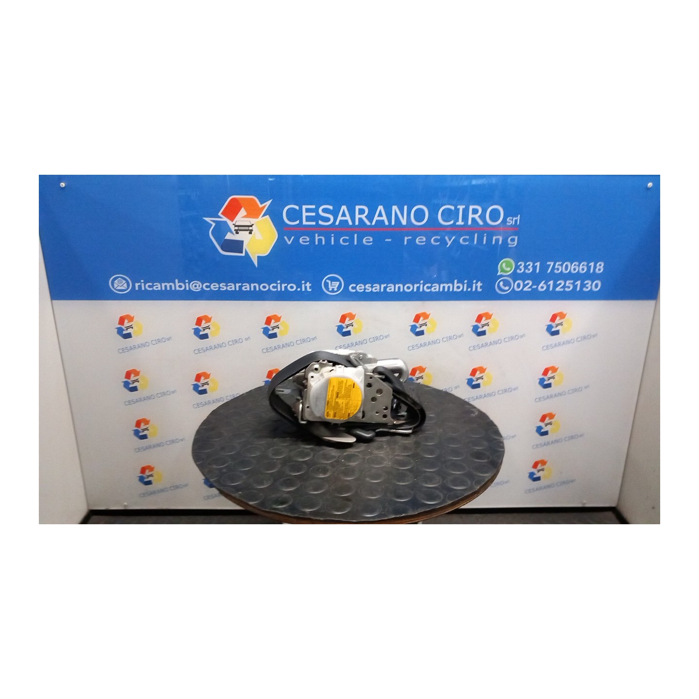CINTURA DI SICUREZZA ANT. SX. 101 TOYOTA RAV 4 3A SERIE (01/06-10/10) 2ADFTV 7322042140B2