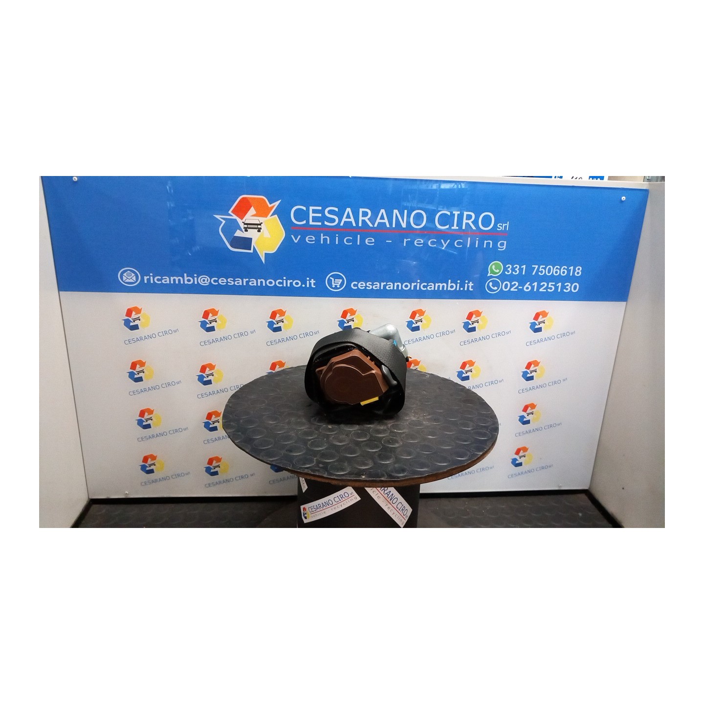CINTURA DI SICUREZZA ANT. DX. 114 CHEVROLET (DAEWOO) SPARK (M300) (01/10-12/15) B10D1 95959729