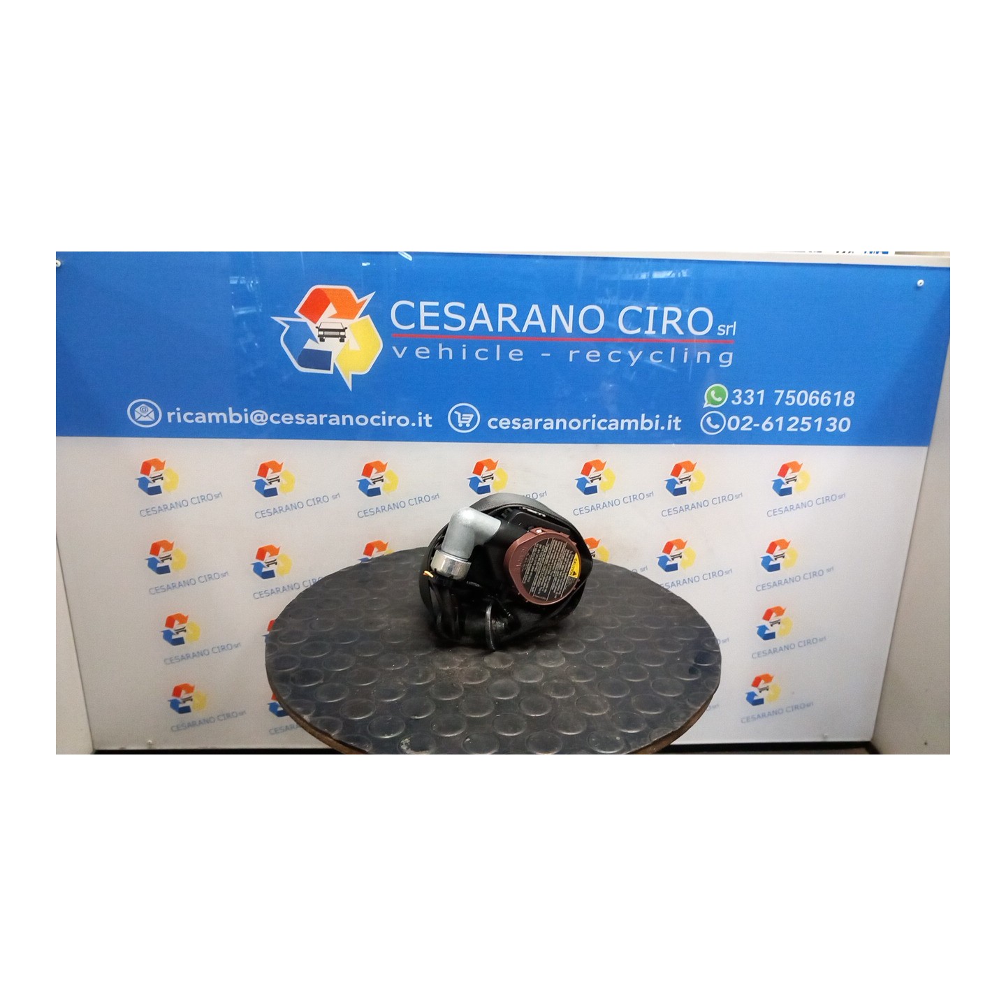 CINTURA DI SICUREZZA ANT. DX. 114 CHEVROLET (DAEWOO) SPARK (M300) (01/10-12/15) B10D1 95959729