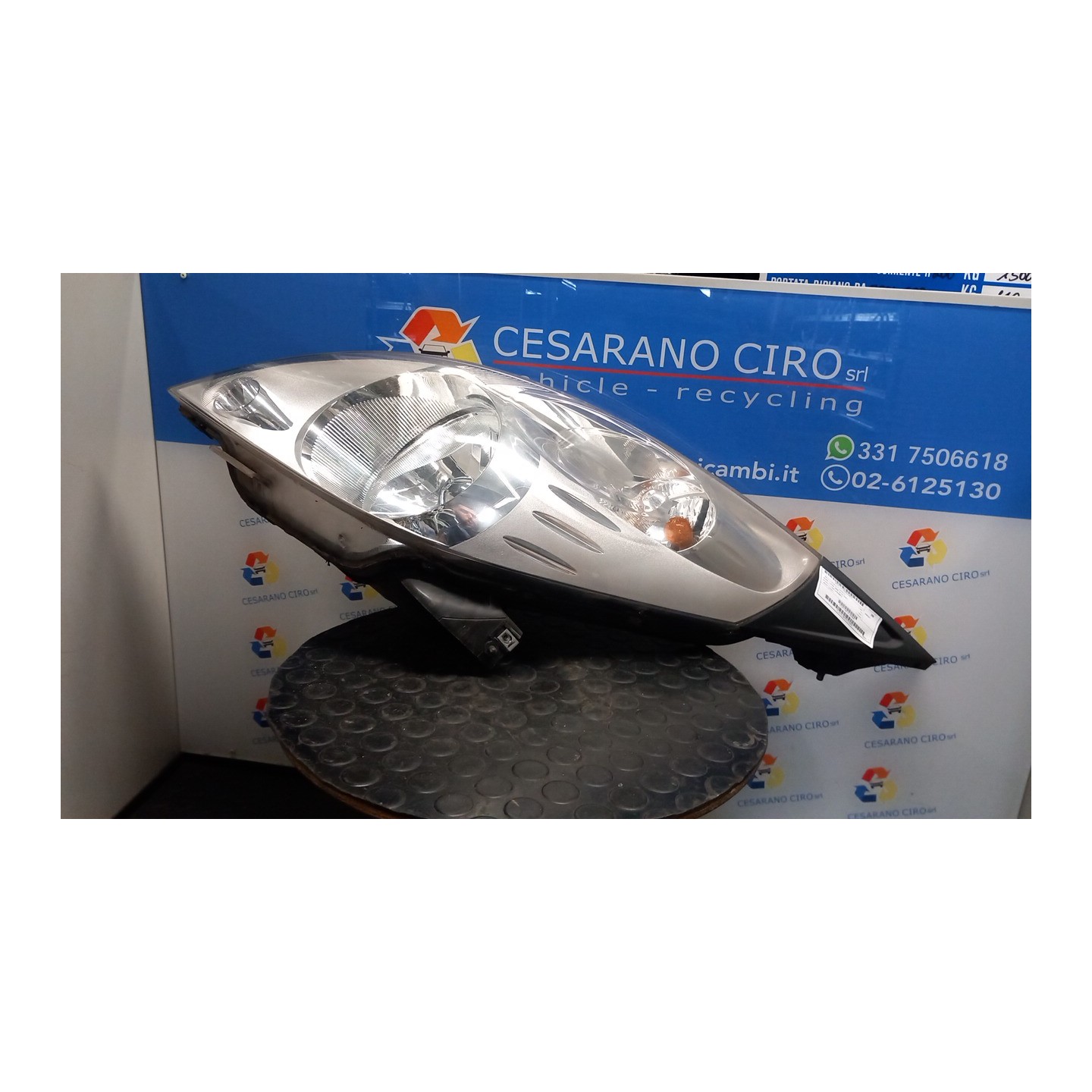 PROIETTORE SX. 117 CHEVROLET (DAEWOO) SPARK (M300) (01/10-12/15) B10D1 95226891