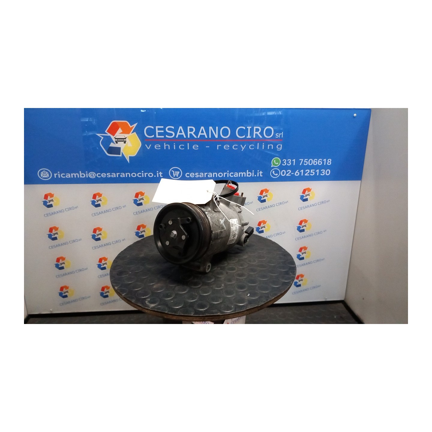 COMPRESSORE A/C ROTAZ. 004 VOLKSWAGEN POLO (6R) (05/09-10/14) CFW 5K0820803EX
