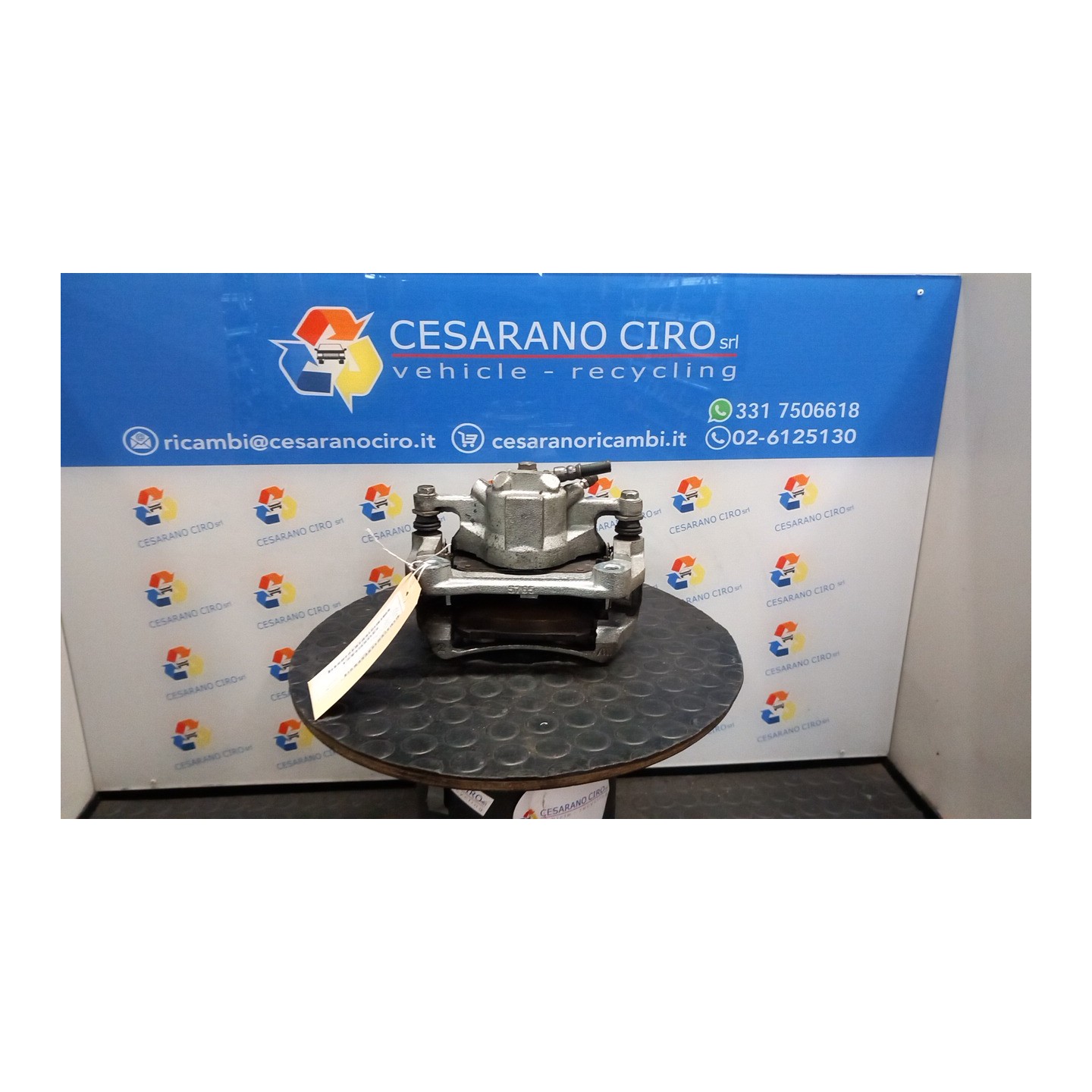 PINZA FRENO ANT. DX. 016 RENAULT CAPTUR 2A SERIE (10/19-10/24) H4MC6 410016073R