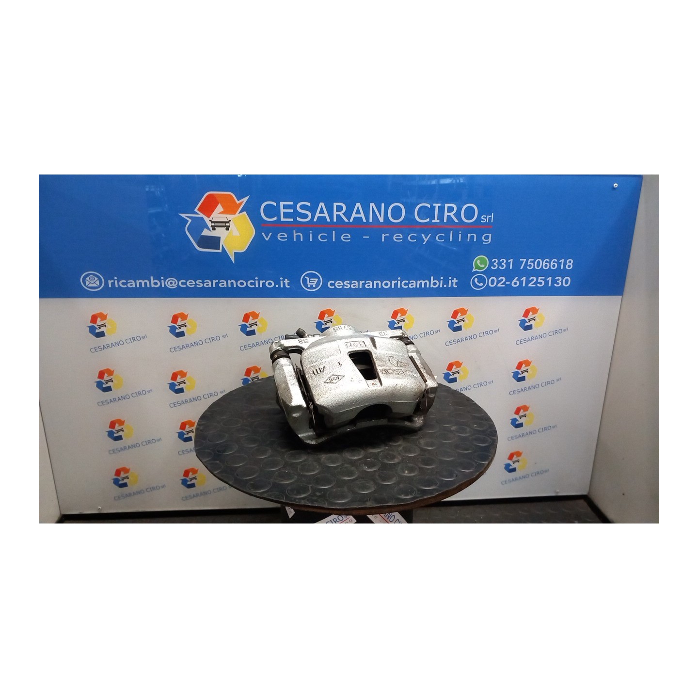 PINZA FRENO ANT. DX. 016 RENAULT CAPTUR 2A SERIE (10/19-10/24) H4MC6 410016073R