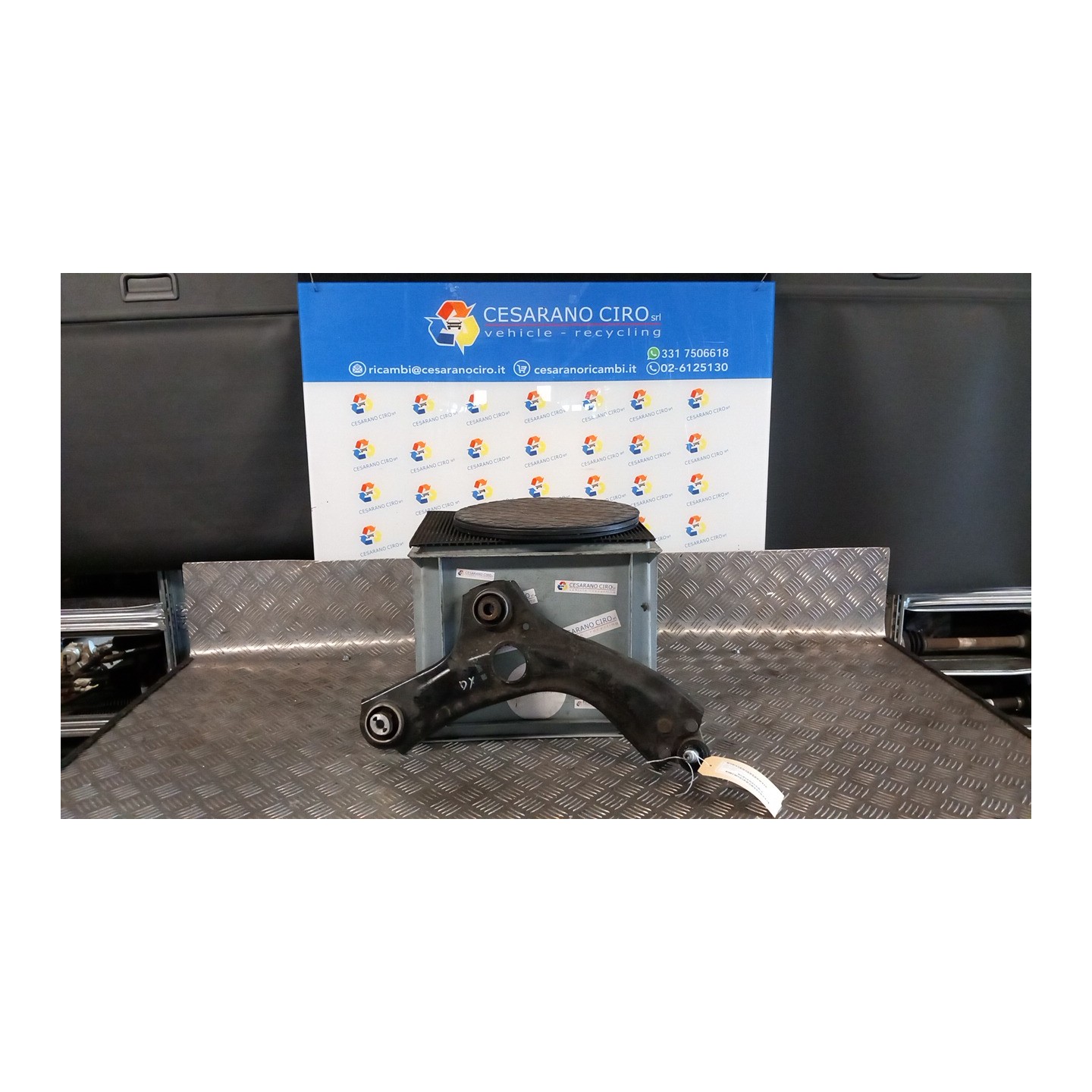 BRACCIO OSCILLANTE SOSP. ANT. DX. 018 RENAULT CAPTUR 2A SERIE (10/19-10/24) H4MC6 545009574R
