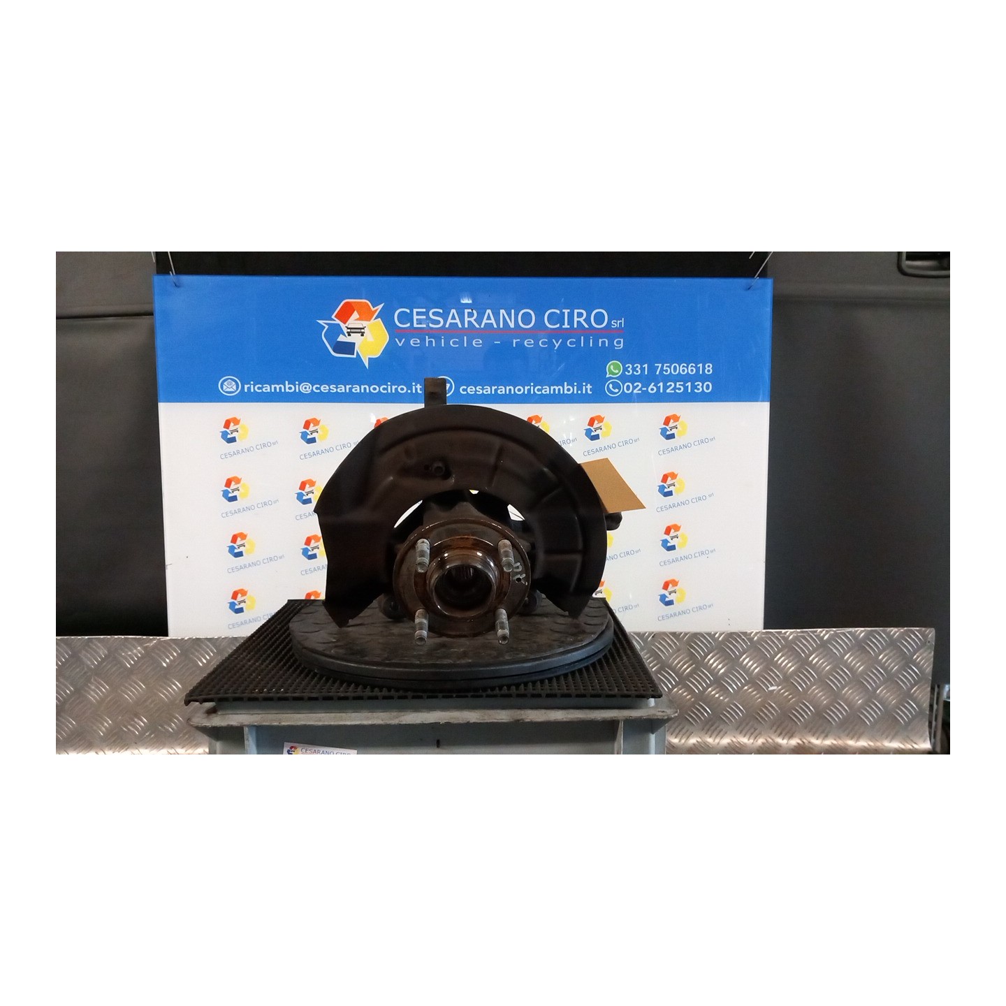 MONTANTE SOSP. ANT. C/ABS DX. 056 CHEVROLET (DAEWOO) AVEO (T300) (05/11-) A12XER 96979005