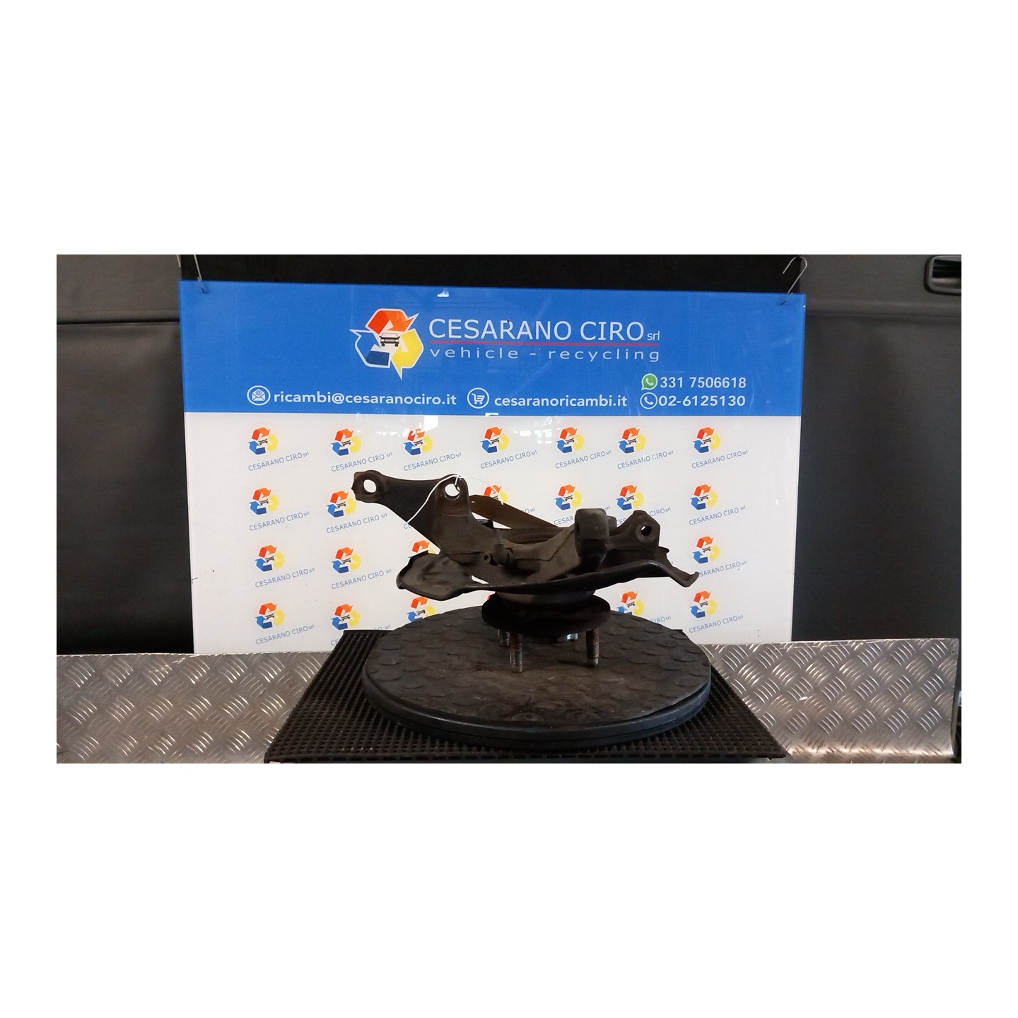 MONTANTE SOSP. ANT. C/ABS SX. 057 CHEVROLET (DAEWOO) AVEO (T300) (05/11-) A12XER 96979004