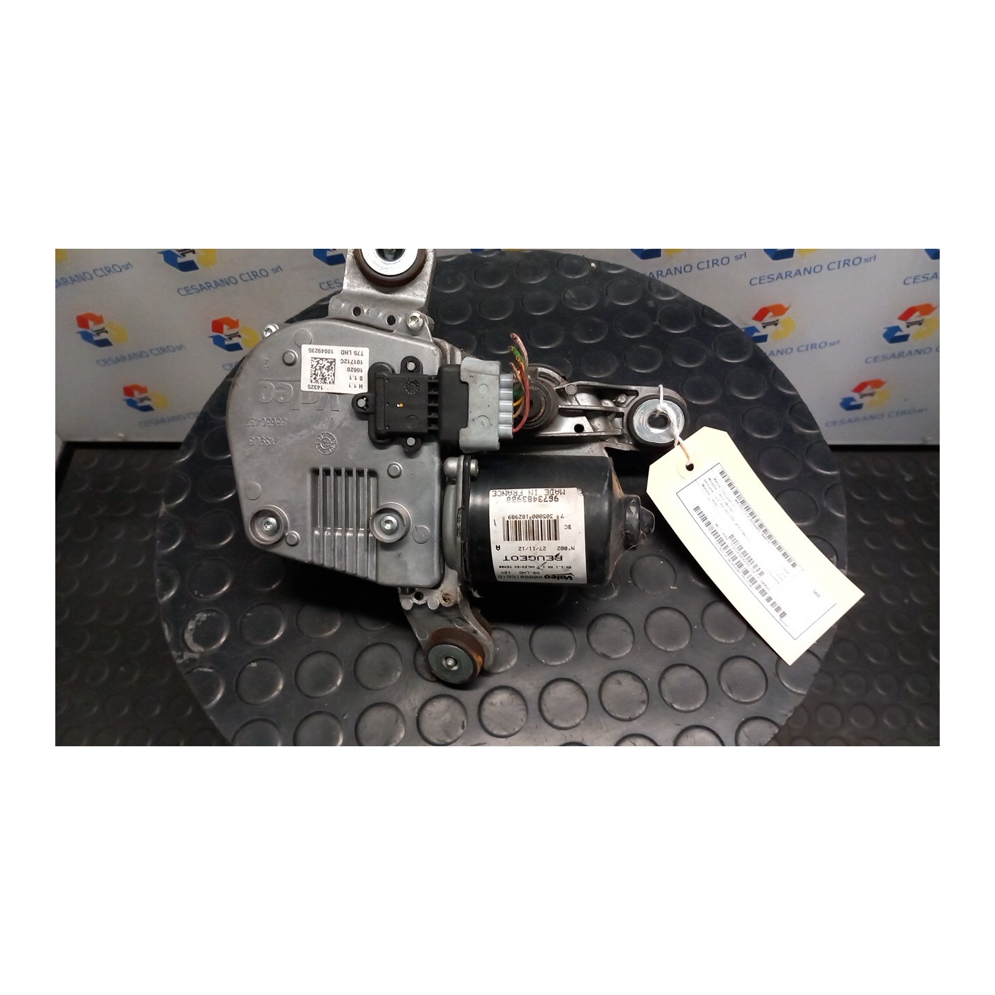 MOTORINO TERGIPARABREZZA SX. 076 PEUGEOT RCZ (05/10-) RHH 6405RL