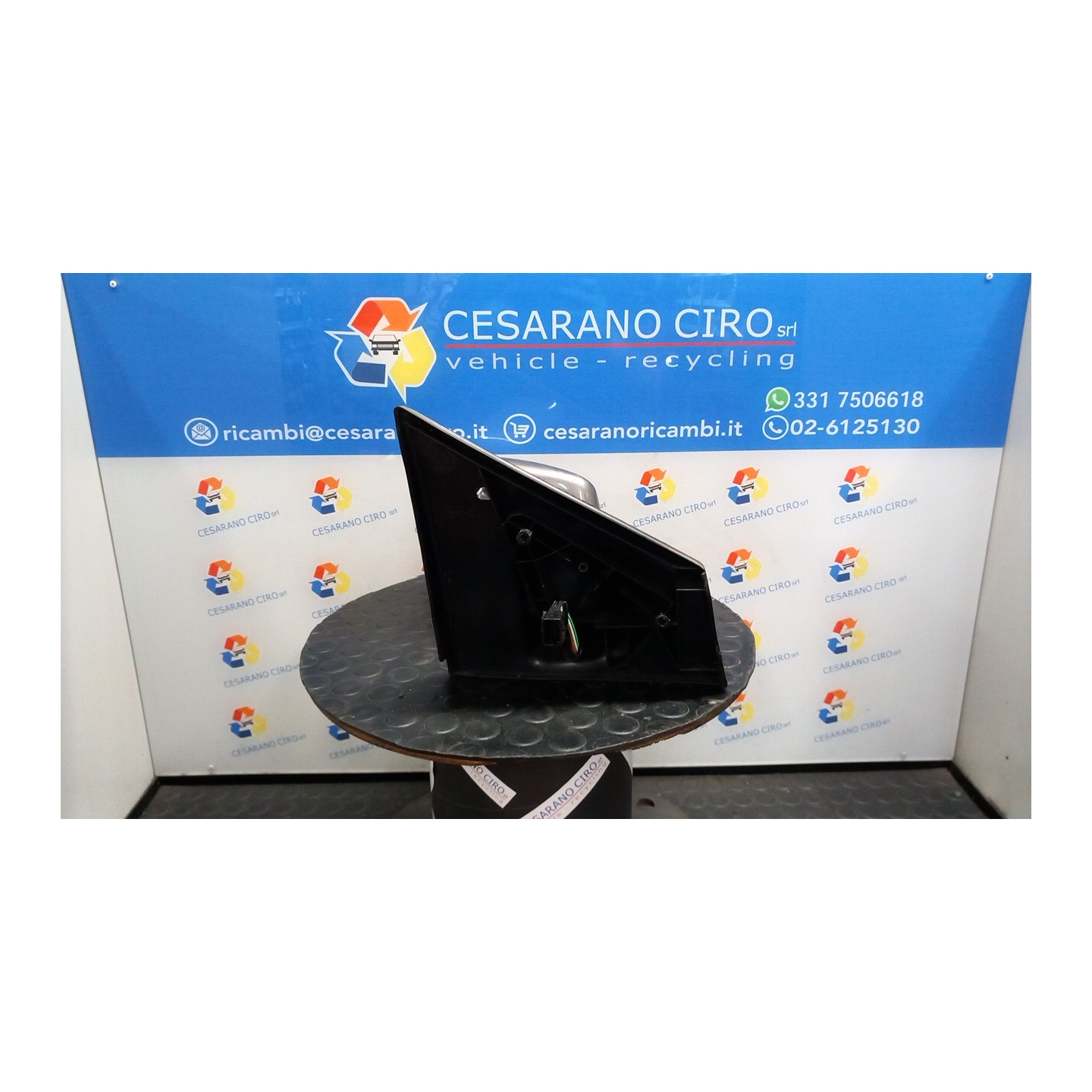 RETROVISORE EST. REGOLAZ. ELETTR. RETROVISORI ESTERNI 01 SX. 004 RENAULT CLIO 3A SERIE (05/09-) D4FD7 7701071870