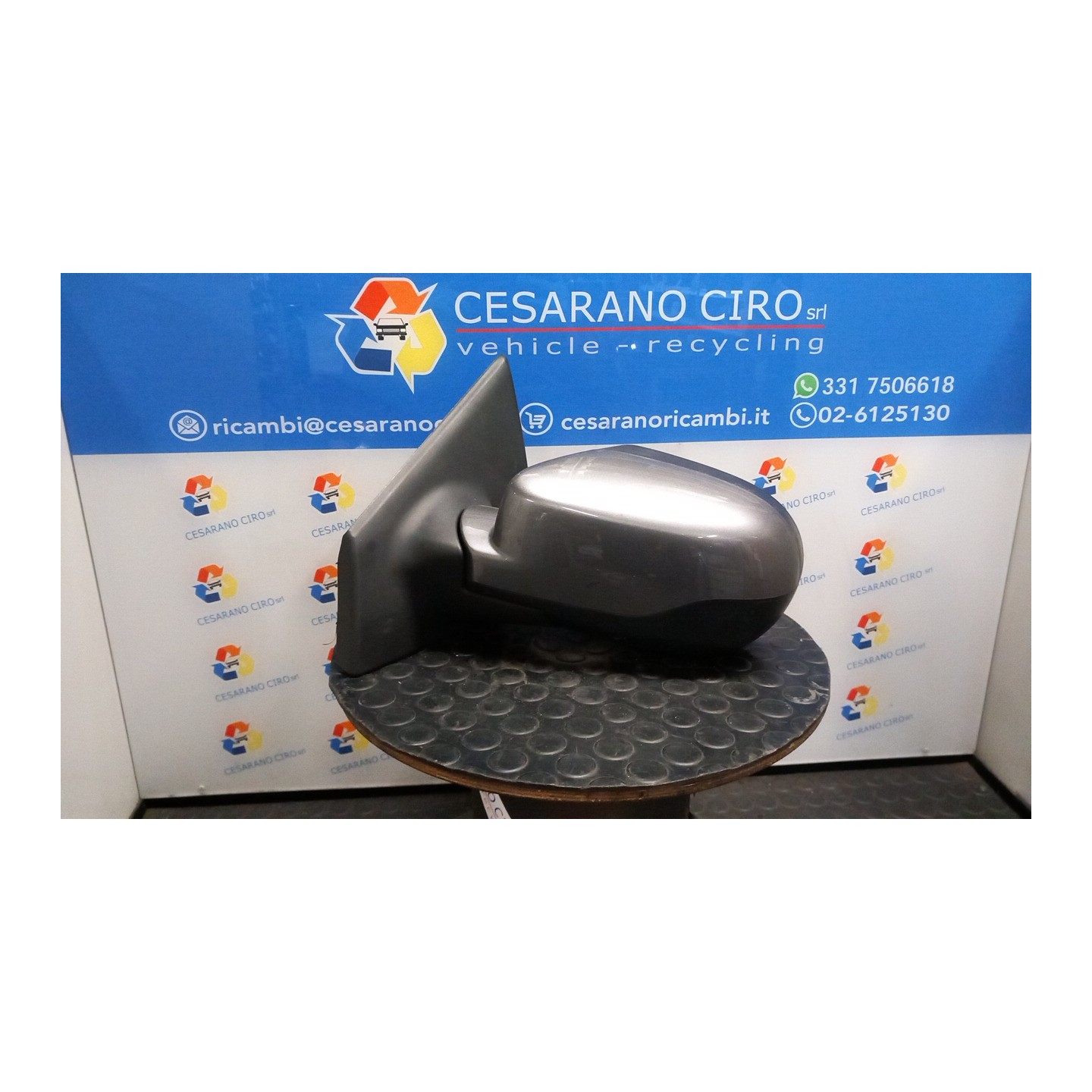 RETROVISORE EST. REGOLAZ. ELETTR. RETROVISORI ESTERNI 01 SX. 004 RENAULT CLIO 3A SERIE (05/09-) D4FD7 7701071870