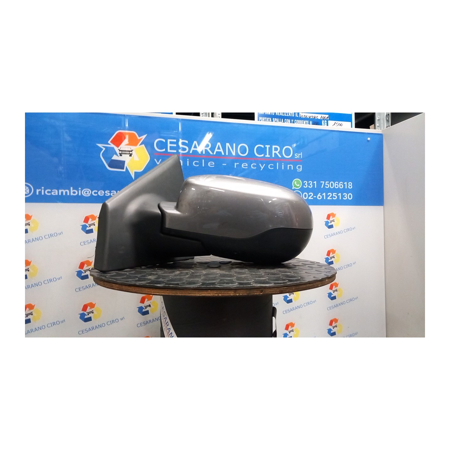 RETROVISORE EST. REGOLAZ. ELETTR. RETROVISORI ESTERNI 01 SX. 004 RENAULT CLIO 3A SERIE (05/09-) D4FD7 7701071870