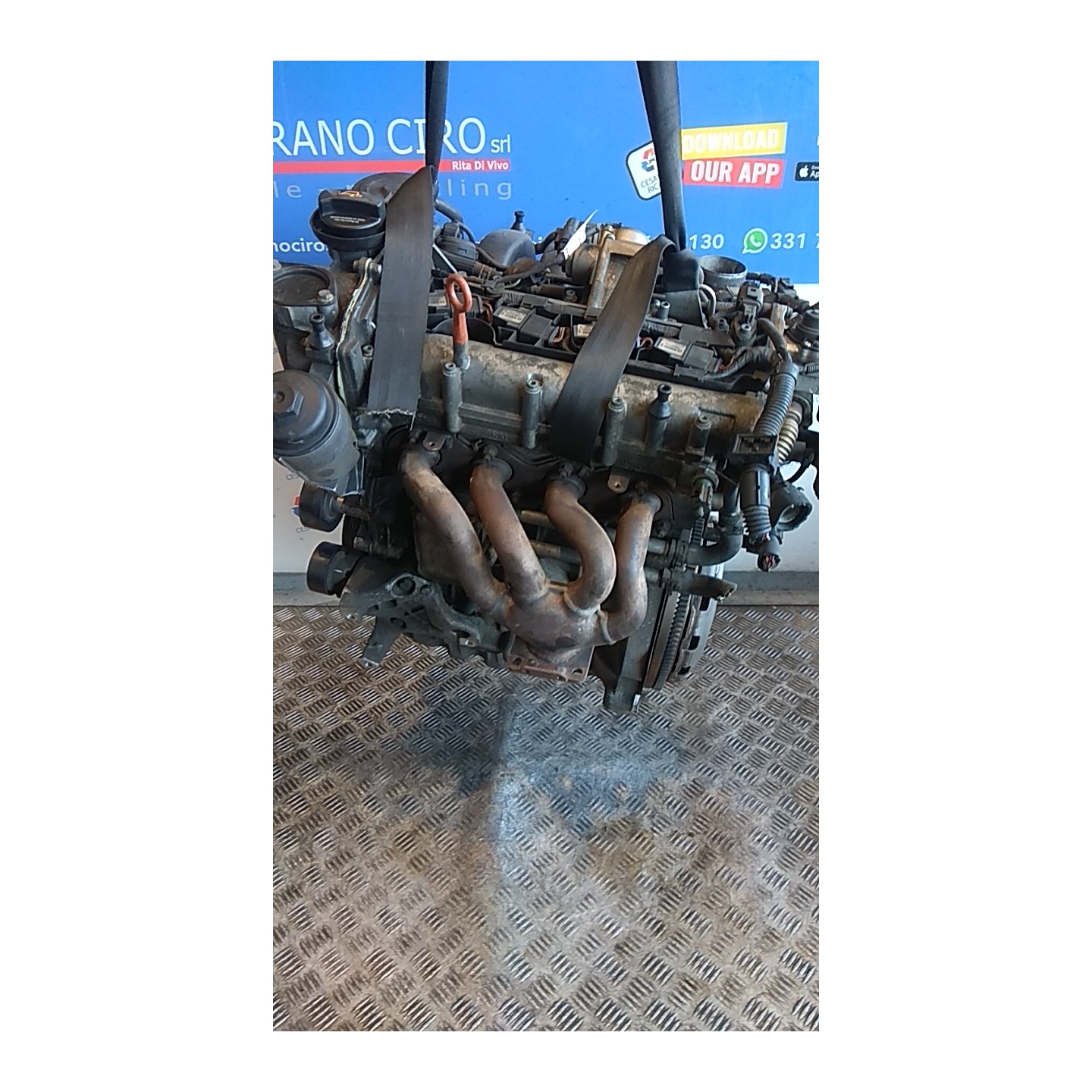 MOTORE SEMICOMPL. 006 AUDI A3 (8P) (04/03-06/10) BLP 03C100035D