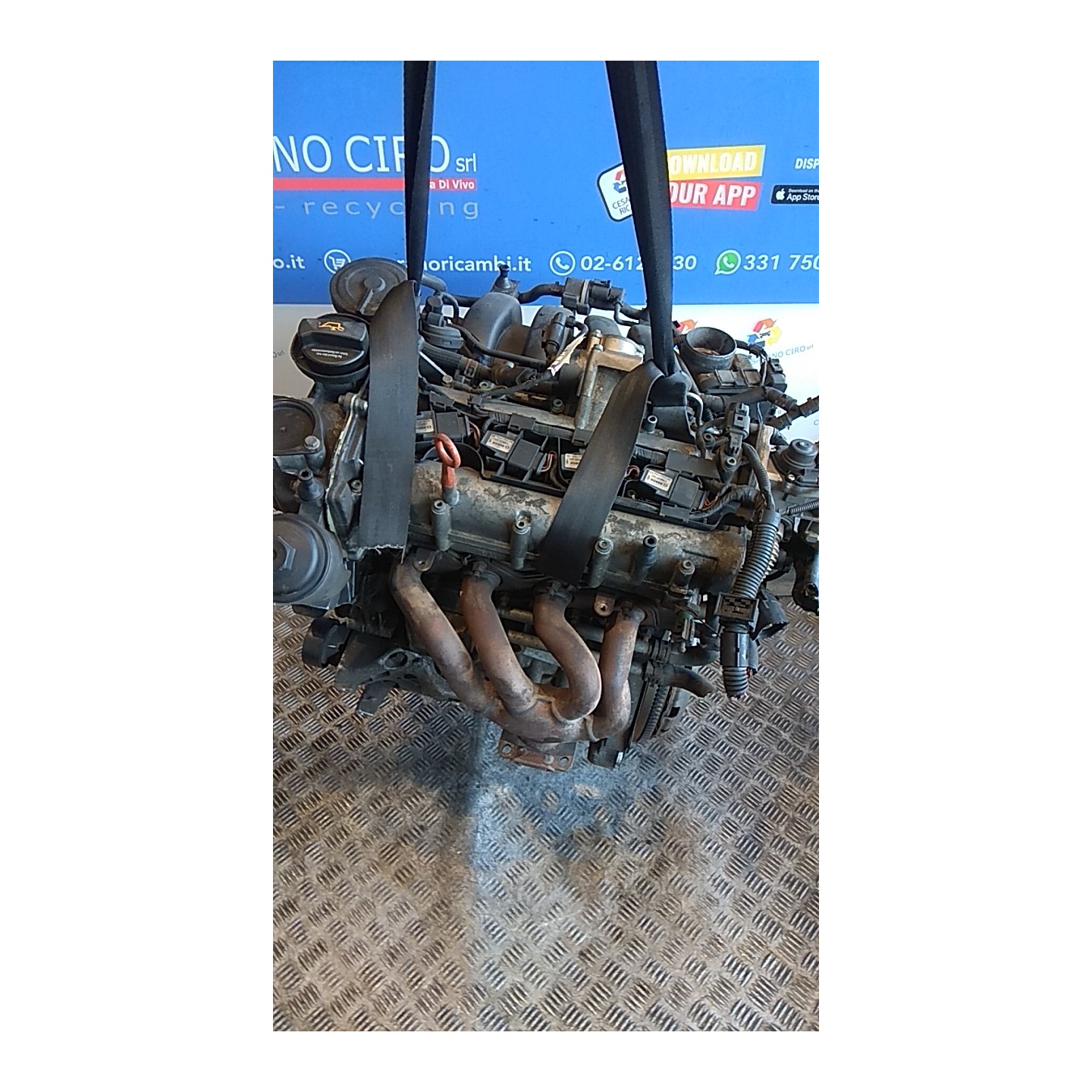 MOTORE SEMICOMPL. 006 AUDI A3 (8P) (04/03-06/10) BLP 03C100035D