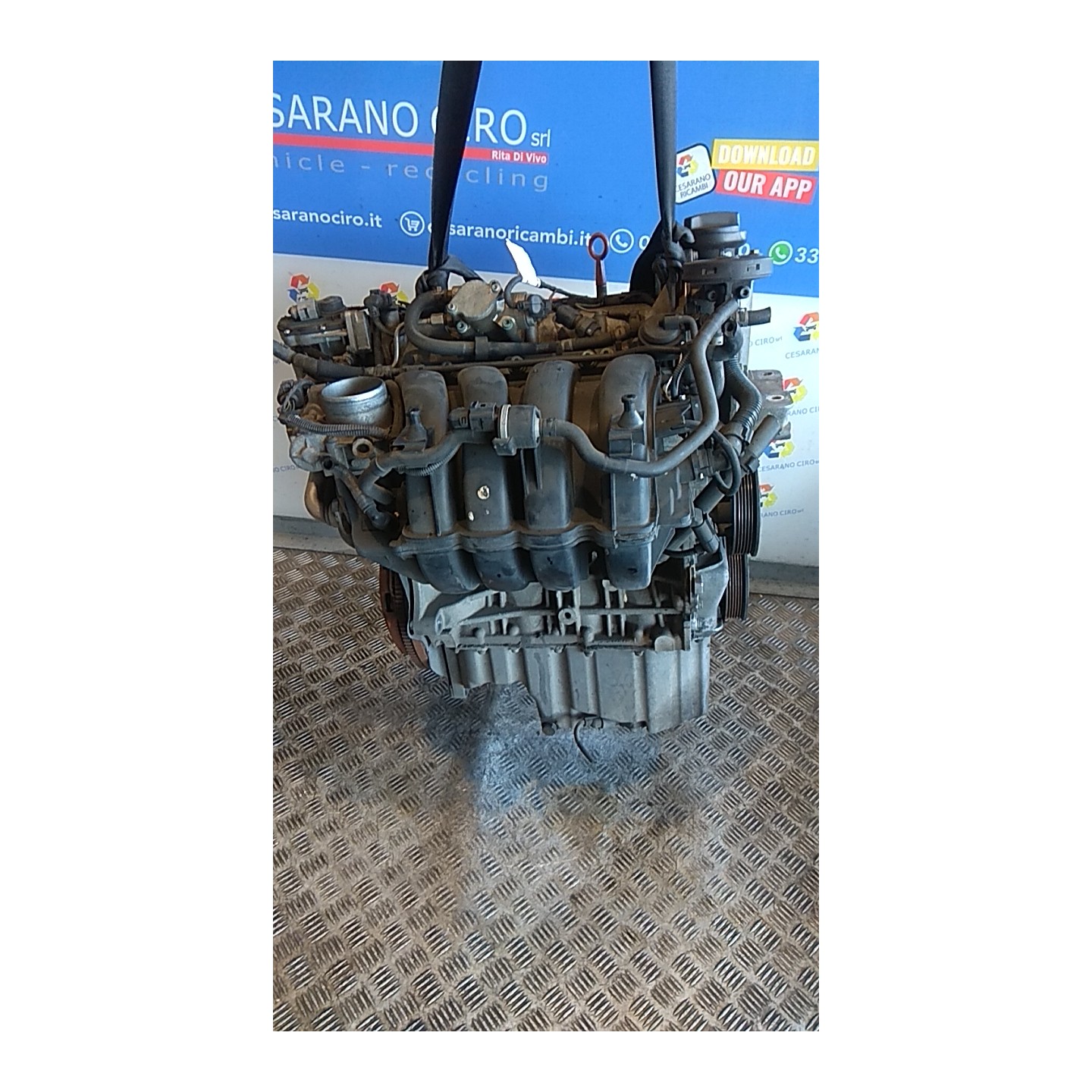 MOTORE SEMICOMPL. 006 AUDI A3 (8P) (04/03-06/10) BLP 03C100035D