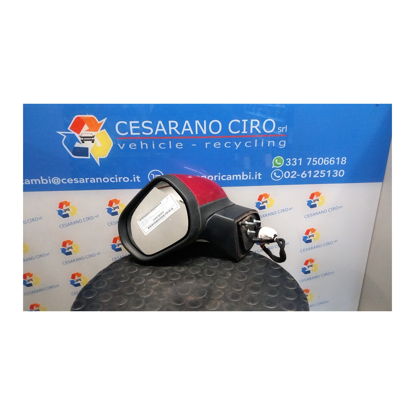 RETROVISORE EST. REGOLAZ. ELETTR. RIPIEGAB.ELETTR./ANG.CIECO SX. 029 FORD PUMA (CF7) (09/19-) B7JB 2534815