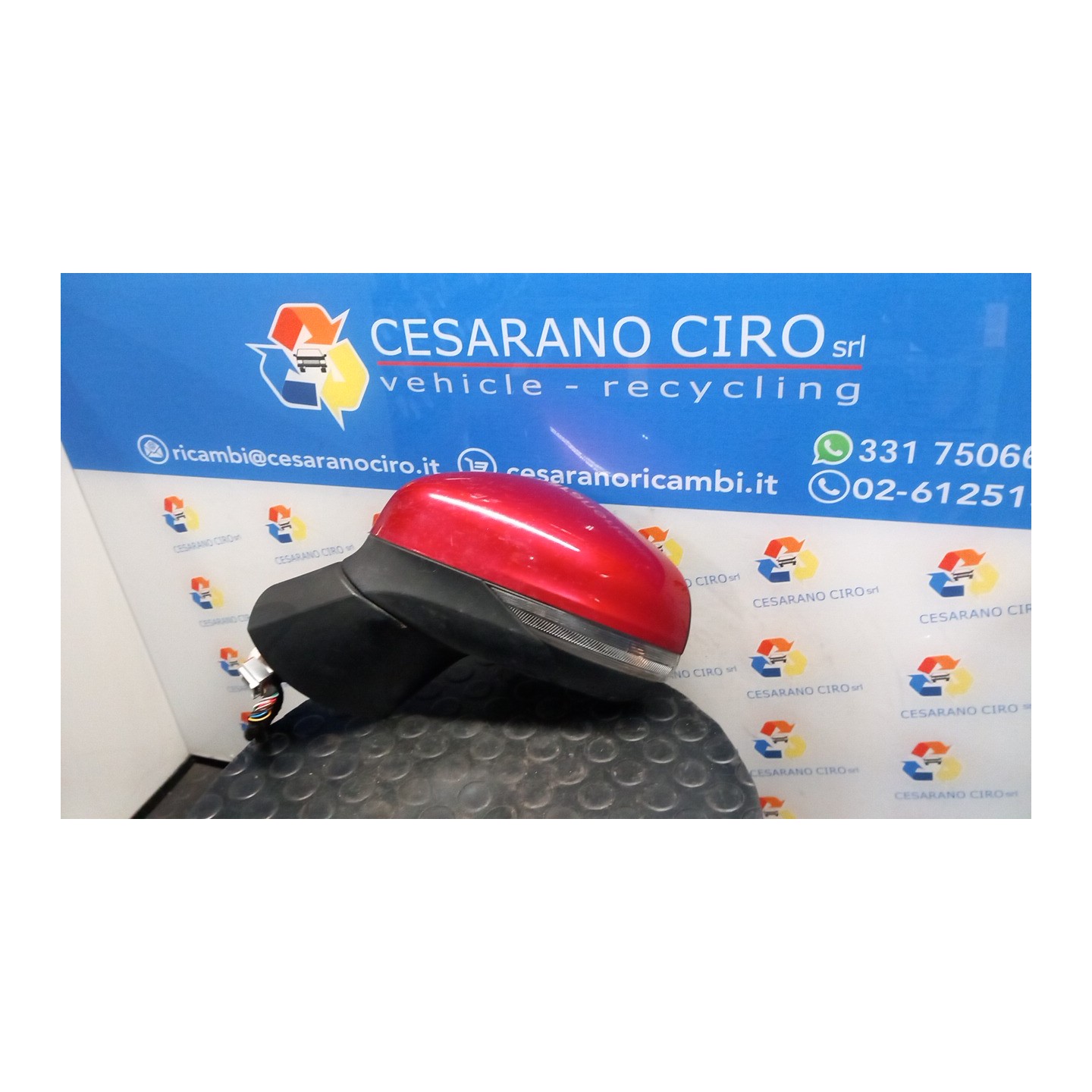 RETROVISORE EST. REGOLAZ. ELETTR. RIPIEGAB.ELETTR./ANG.CIECO SX. 029 FORD PUMA (CF7) (09/19-) B7JB 2534815