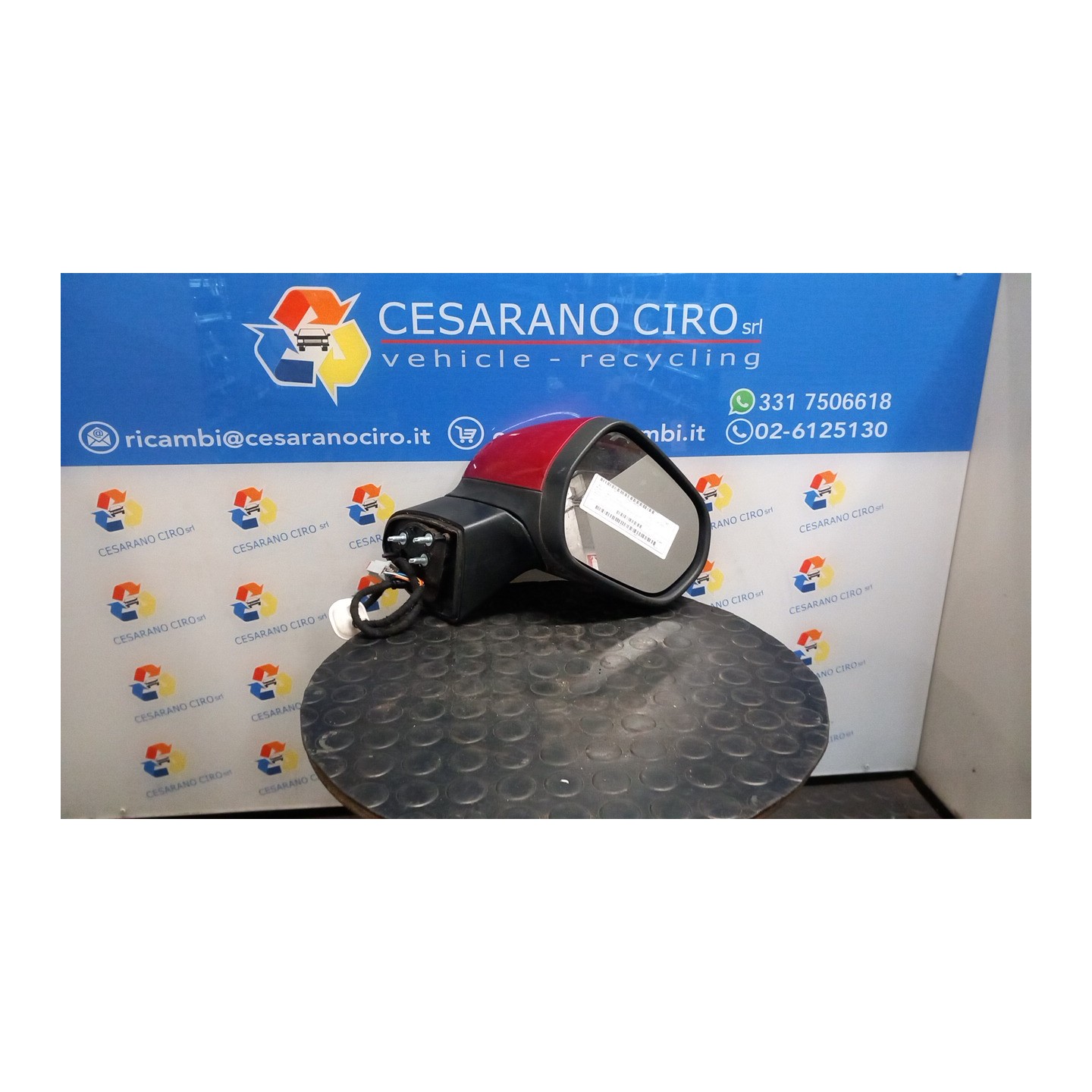 RETROVISORE EST. REGOLAZ. ELETTR. RIPIEGAB.ELETTR./ANG.CIECO DX. 030 FORD PUMA (CF7) (09/19-) B7JB 2534807
