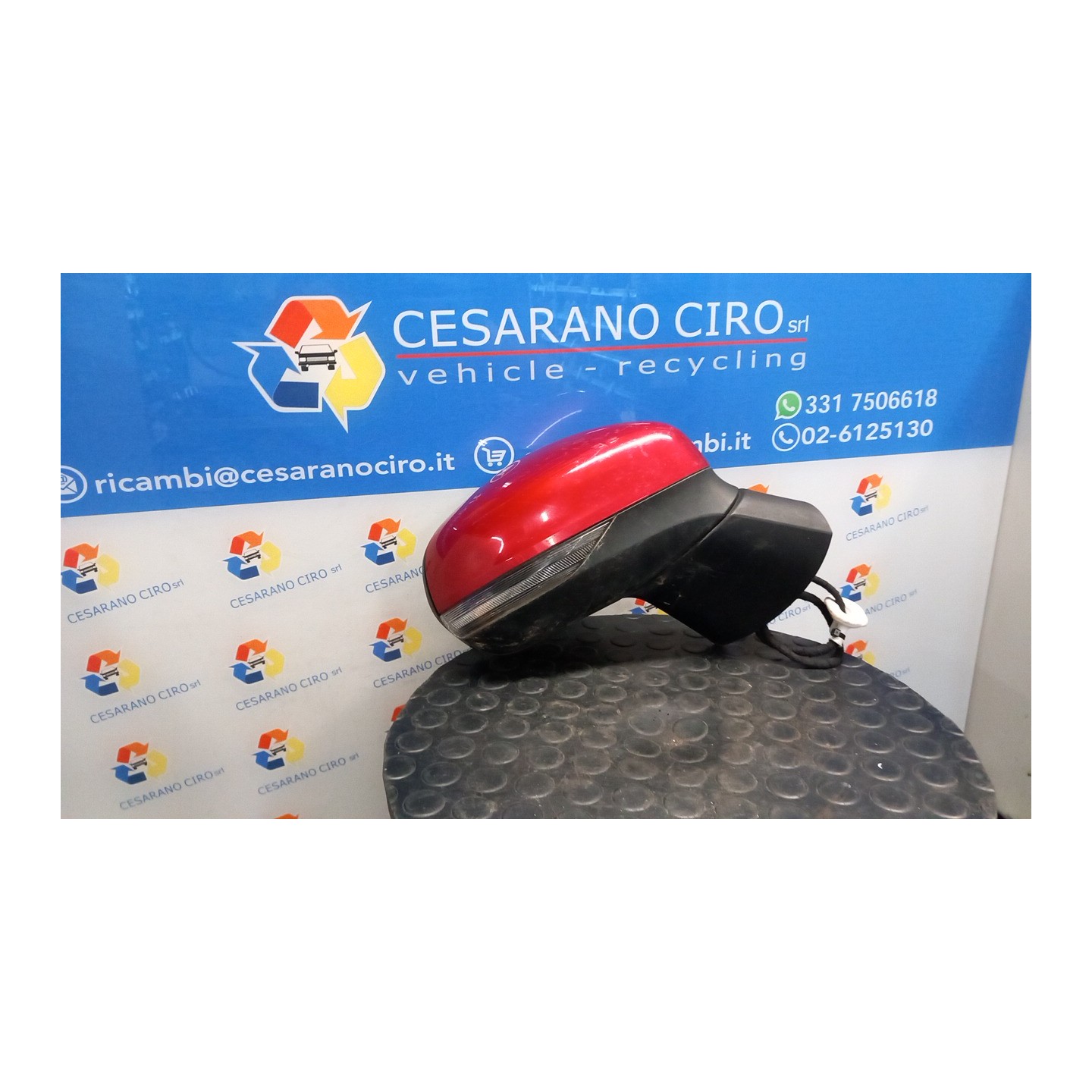 RETROVISORE EST. REGOLAZ. ELETTR. RIPIEGAB.ELETTR./ANG.CIECO DX. 030 FORD PUMA (CF7) (09/19-) B7JB 2534807