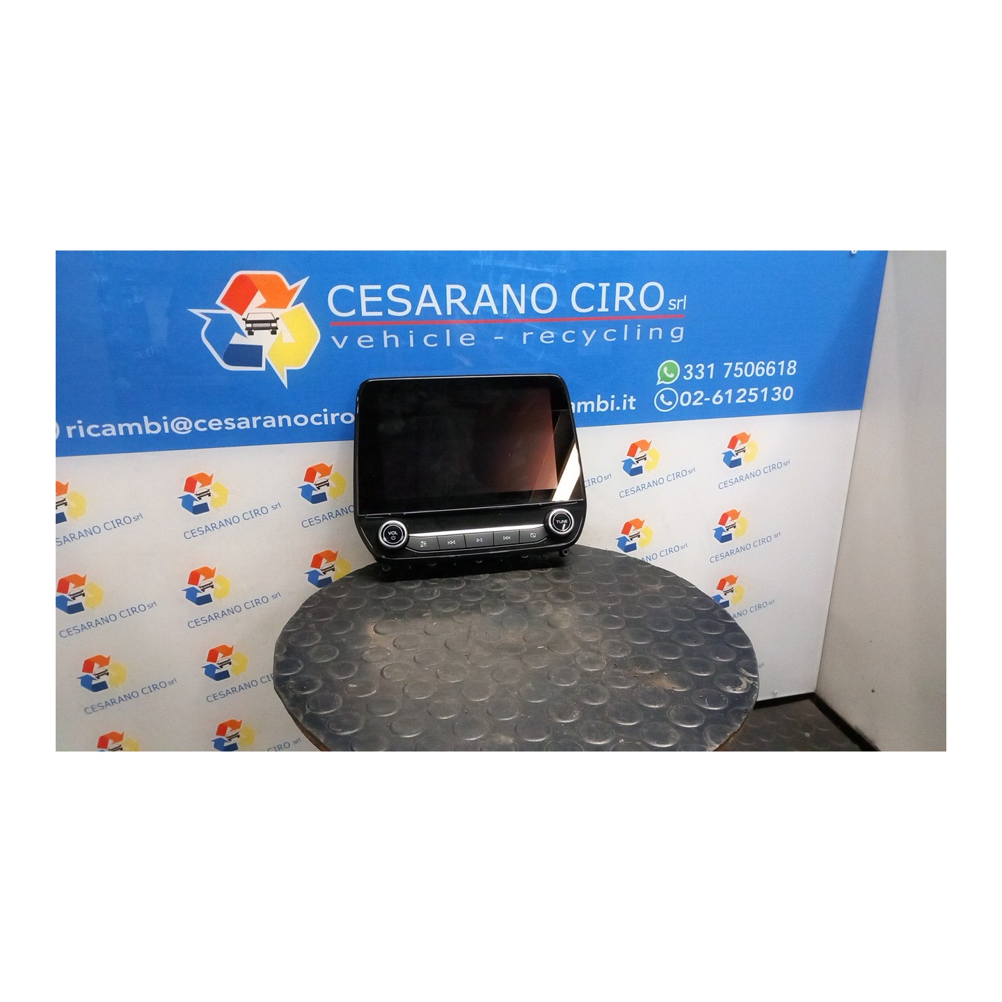 AUTORADIO ICE F. BASSA C/PIU CONN/DAB 035 FORD PUMA (CF7) (09/19-) B7JB 2601520