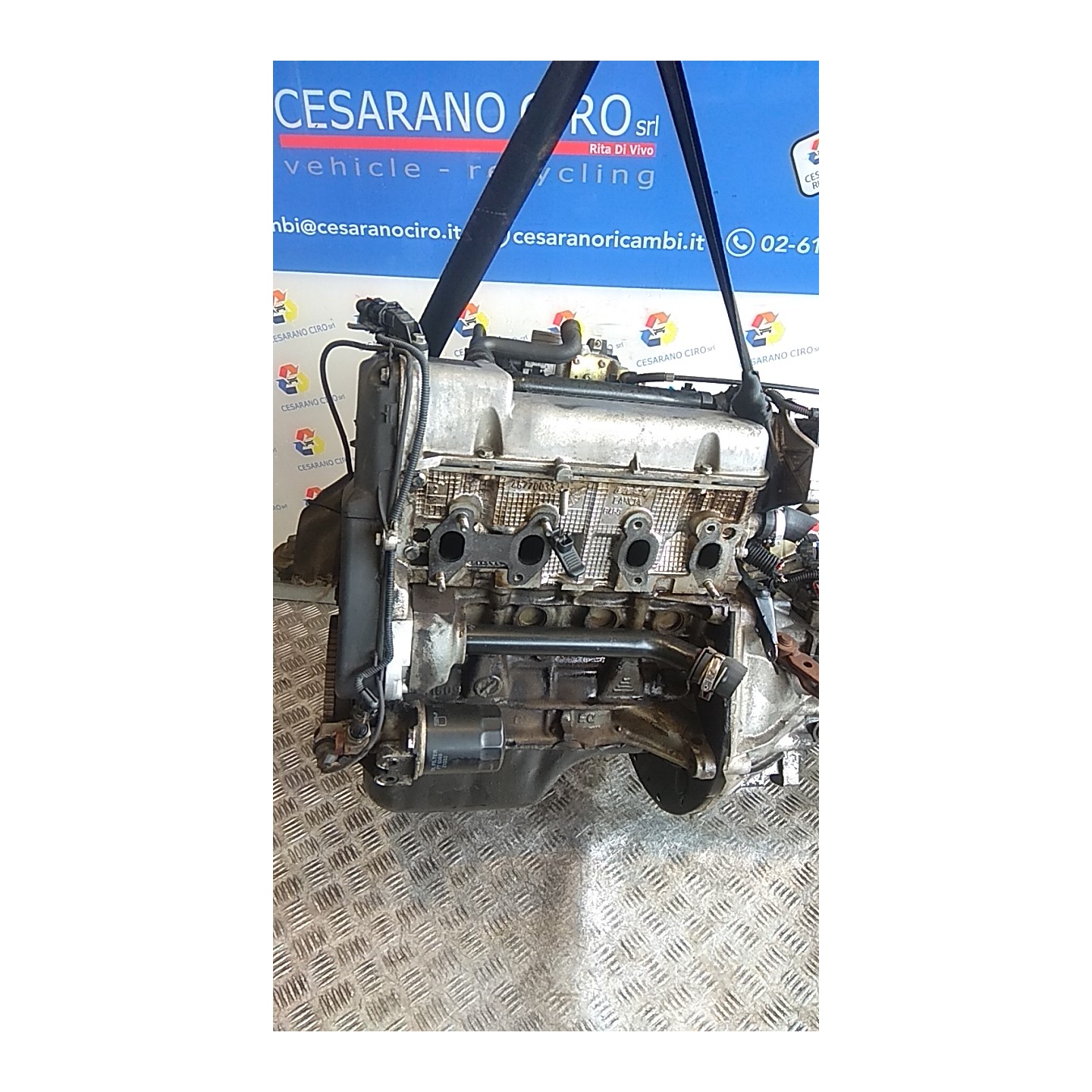 MOTORE SEMICOMPL. 116 FIAT SEICENTO (1E) (02/98-07/05) 187A1000 71718388