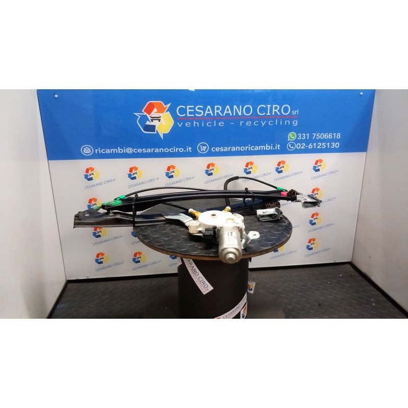 ALZACRISTALLO ELETTR. PORTA ANT. C/MOTORINO SX. 053 SAAB 9.3 2A SERIE (08/02-) Z18XE 12755683