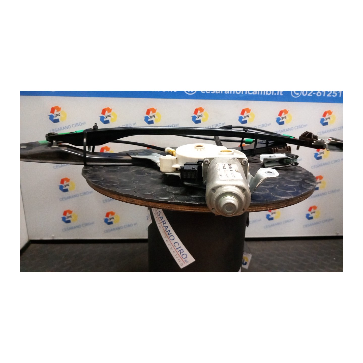 ALZACRISTALLO ELETTR. PORTA ANT. C/MOTORINO SX. 053 SAAB 9.3 2A SERIE (08/02-) Z18XE 12755683