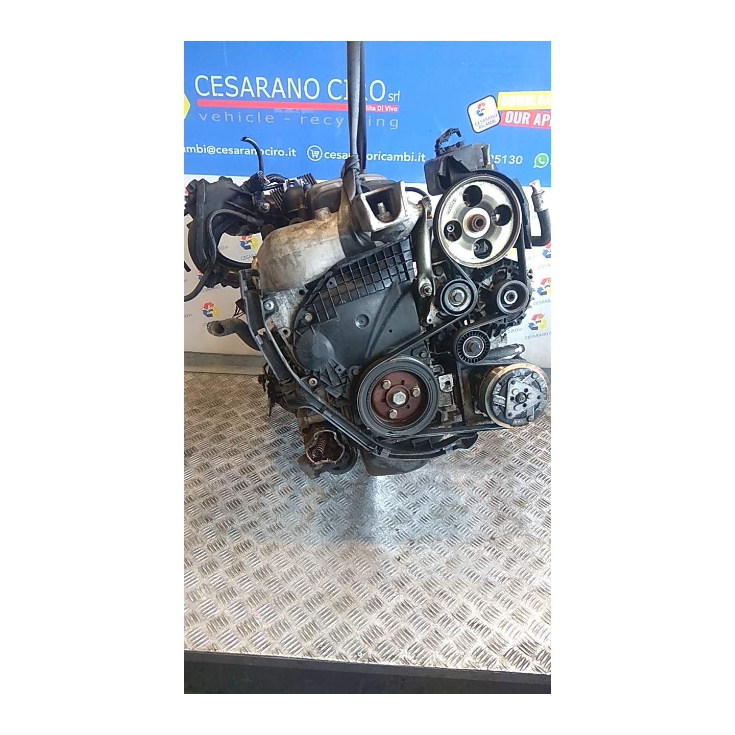 MOTORE SEMICOMPL. EURO 2 097 PEUGEOT 206 (09/98-06/09) HFX 1357Q