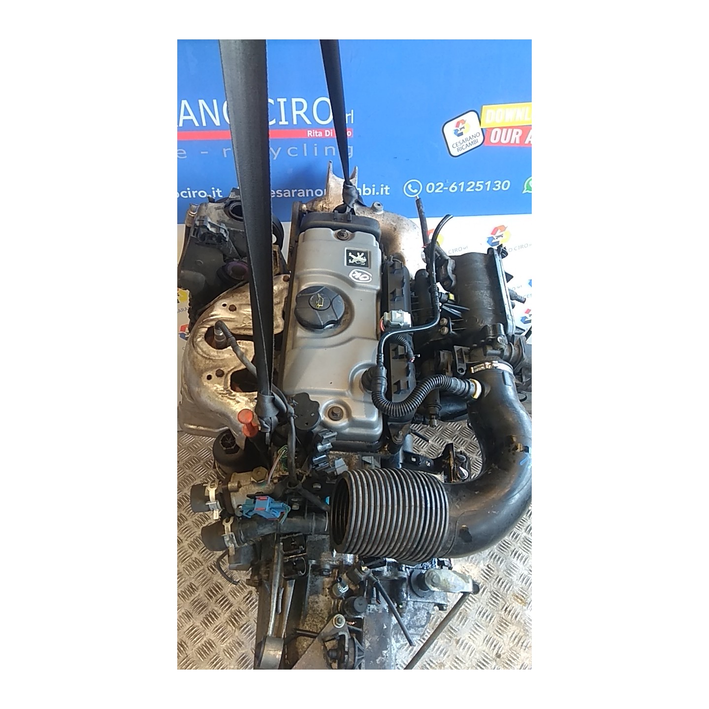 MOTORE SEMICOMPL. EURO 2 097 PEUGEOT 206 (09/98-06/09) HFX 1357Q