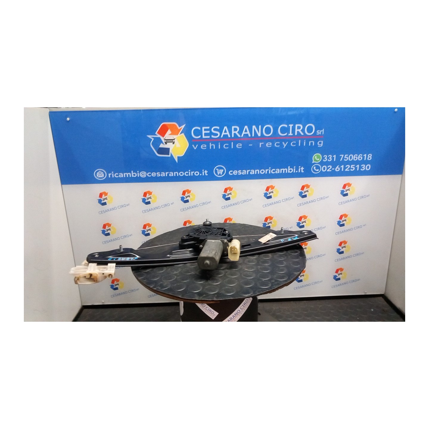 ALZACRISTALLO ELETTR. PORTA POST. SX. 060 BMW SERIE 3 (F31) (07/12-) N47D20C 51357281887