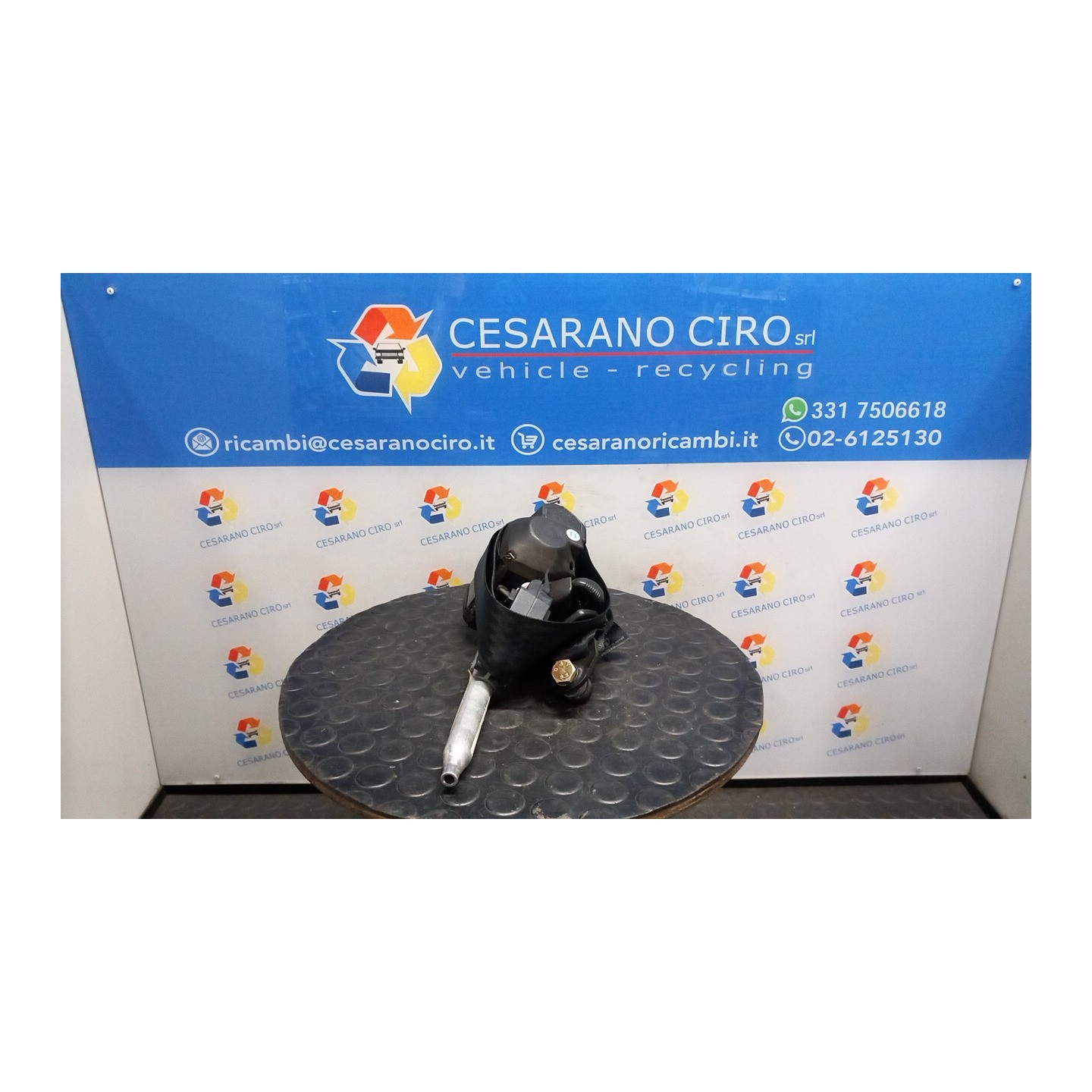 CINTURA DI SICUREZZA ANT. DX. 068 ALFA ROMEO 146 (03/99-12/01) AR33503 152307080