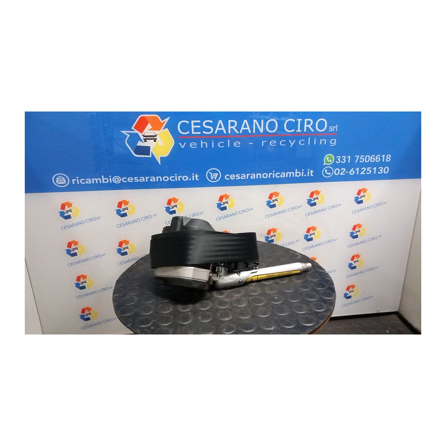CINTURA DI SICUREZZA ANT. DX. 068 ALFA ROMEO 146 (03/99-12/01) AR33503 152307080