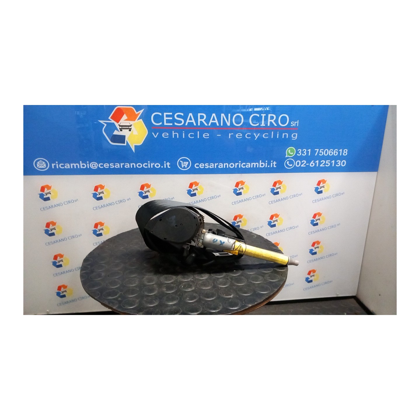 CINTURA DI SICUREZZA ANT. DX. 068 ALFA ROMEO 146 (03/99-12/01) AR33503 152307080