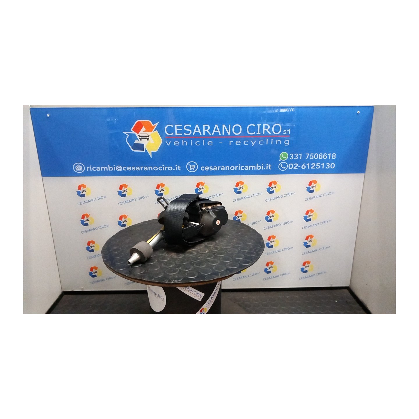 CINTURA DI SICUREZZA ANT. SX. 069 ALFA ROMEO 146 (03/99-12/01) AR33503 152308080