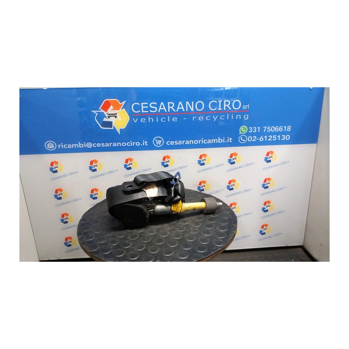CINTURA DI SICUREZZA ANT. SX. 069 ALFA ROMEO 146 (03/99-12/01) AR33503 152308080