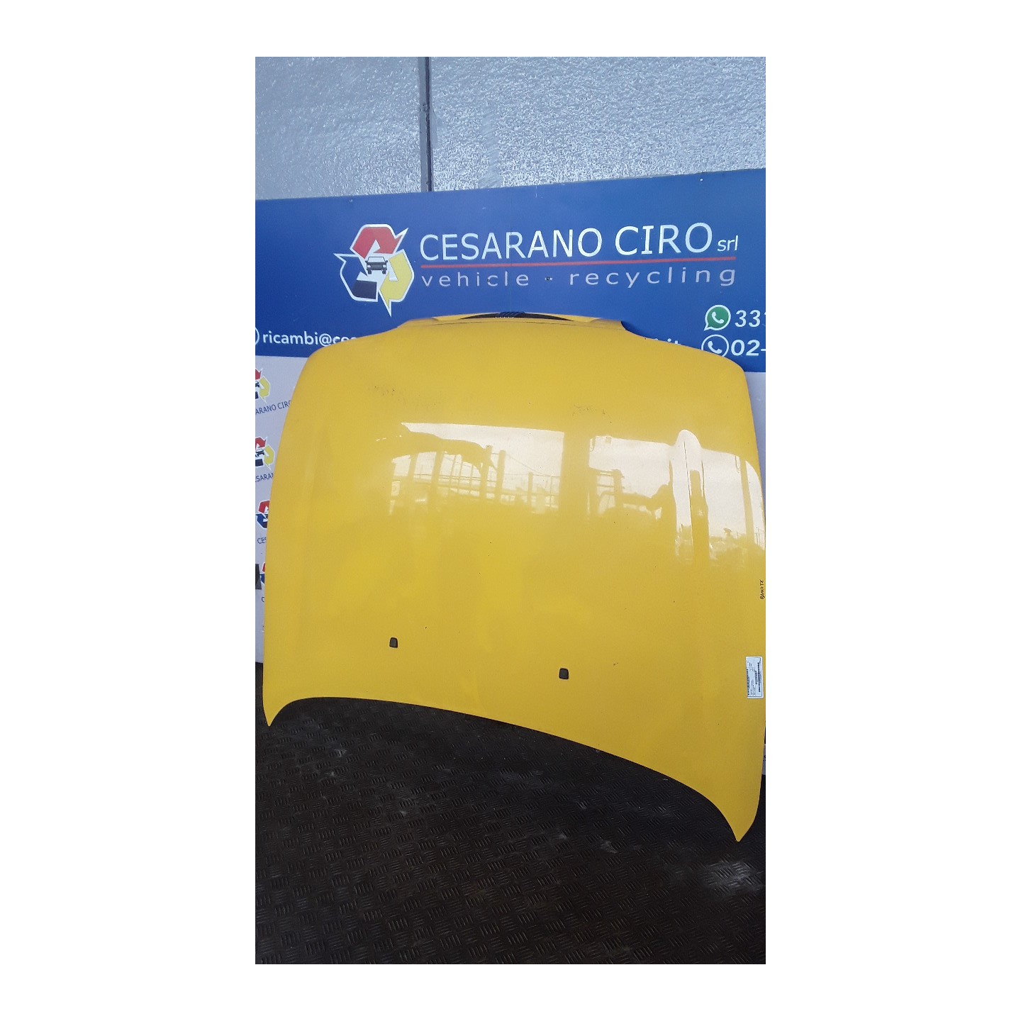 COFANO ANT. 018 FIAT BRAVO (1U) (06/95-01/99) 182A4000 51745942