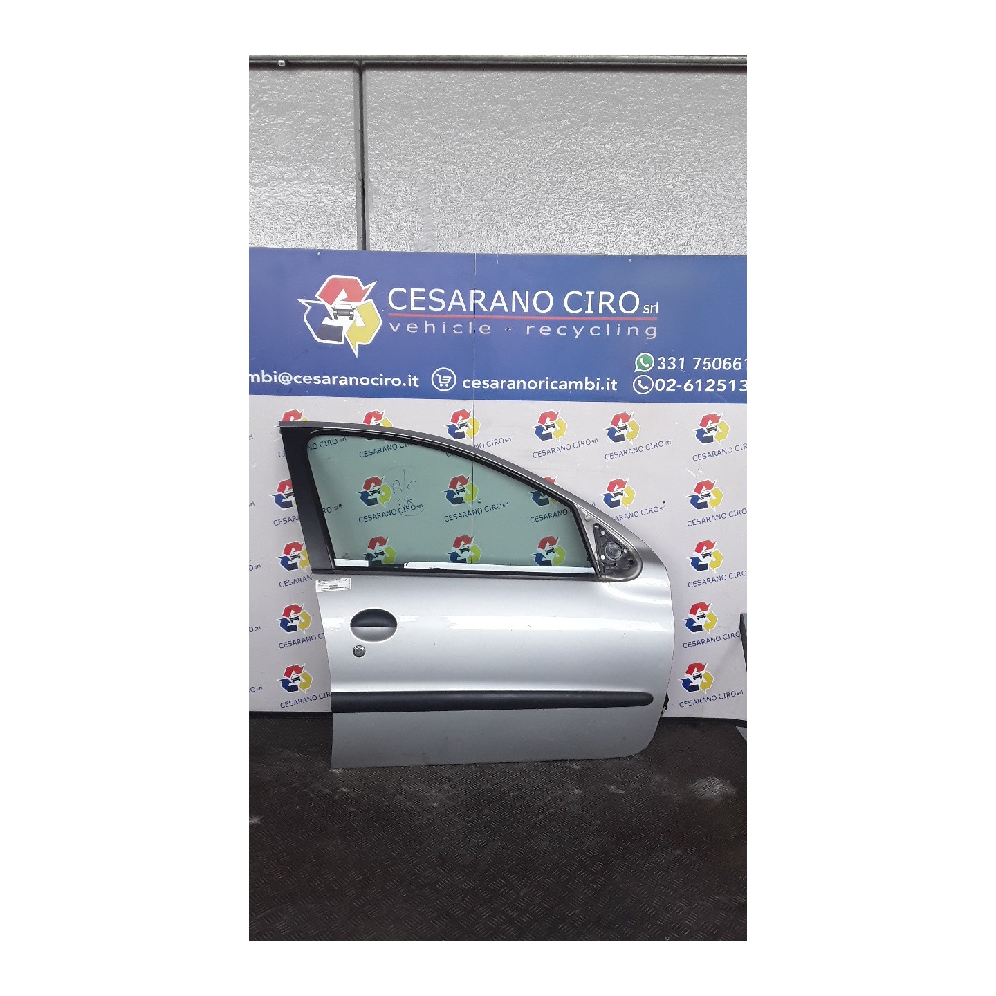 PORTA ANT. DX. 032 PEUGEOT 206 (09/98-06/09) KFW 9004K5