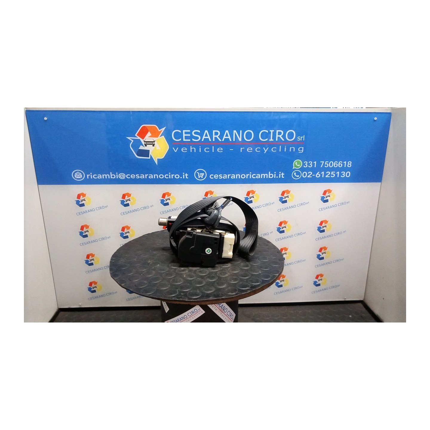 CINTURA DI SICUREZZA ANT. PRETENSIONATORE 09/01 DX. 085 FIAT PALIO (PY) (09/97-09/03) 188A4000 735275083