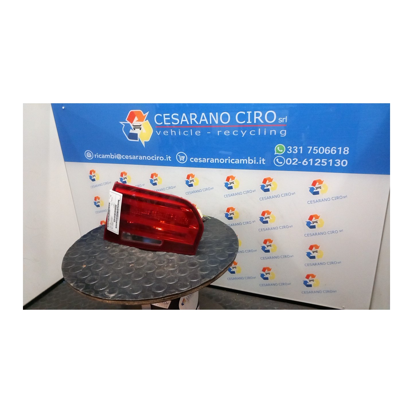 FANALE POST. PARTE INT. DX. 062 BMW SERIE 3 (F31) (07/12-) N47D20C 63217372794