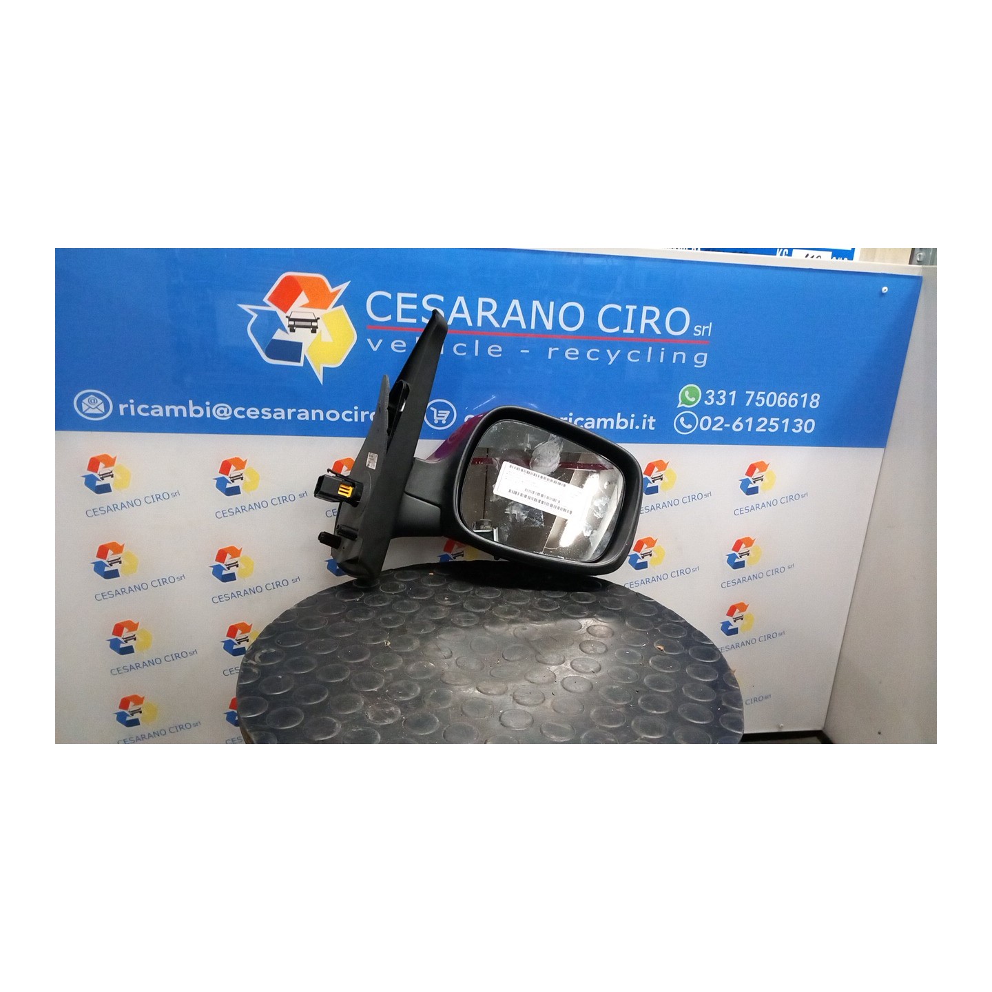 RETROVISORE EST. REGOLAZ. ELETTR. DX. 083 RENAULT KANGOO (04/03-03/09) D4FF7 963013764R