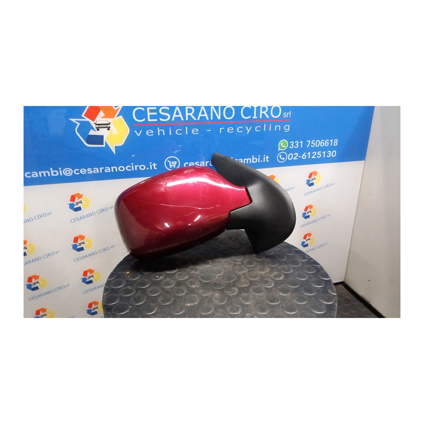 RETROVISORE EST. REGOLAZ. ELETTR. DX. 083 RENAULT KANGOO (04/03-03/09) D4FF7 963013764R