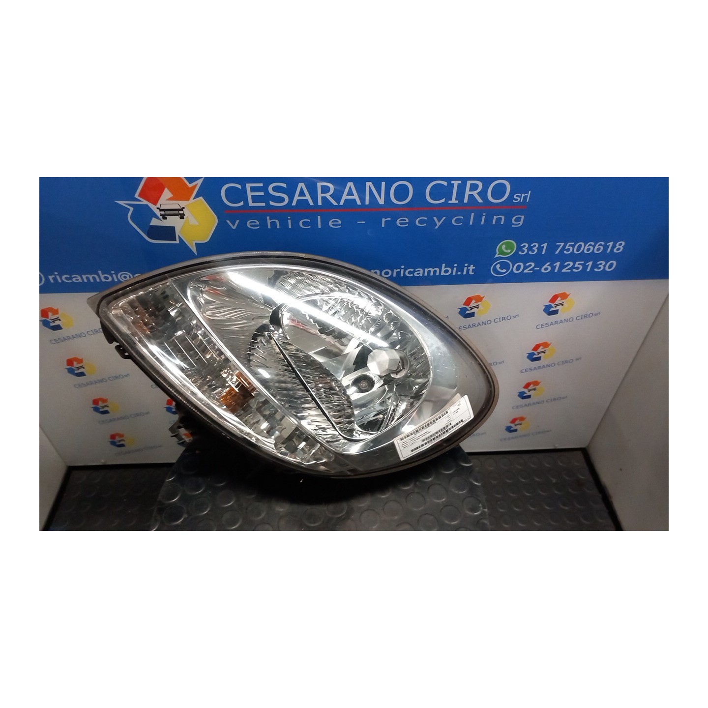 PROIETTORE SX. 086 RENAULT KANGOO (04/03-03/09) D4FF7 260603883R