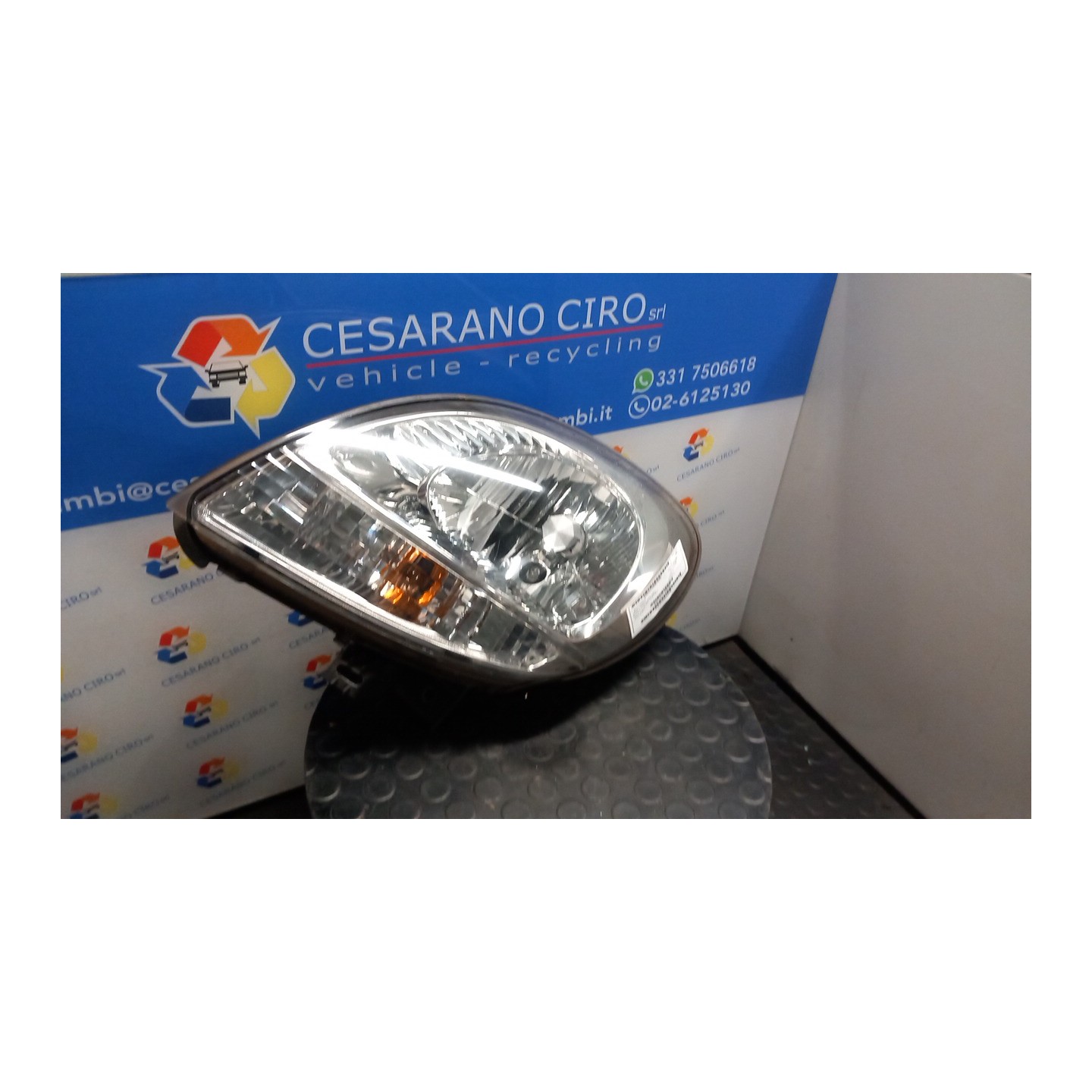 PROIETTORE SX. 086 RENAULT KANGOO (04/03-03/09) D4FF7 260603883R