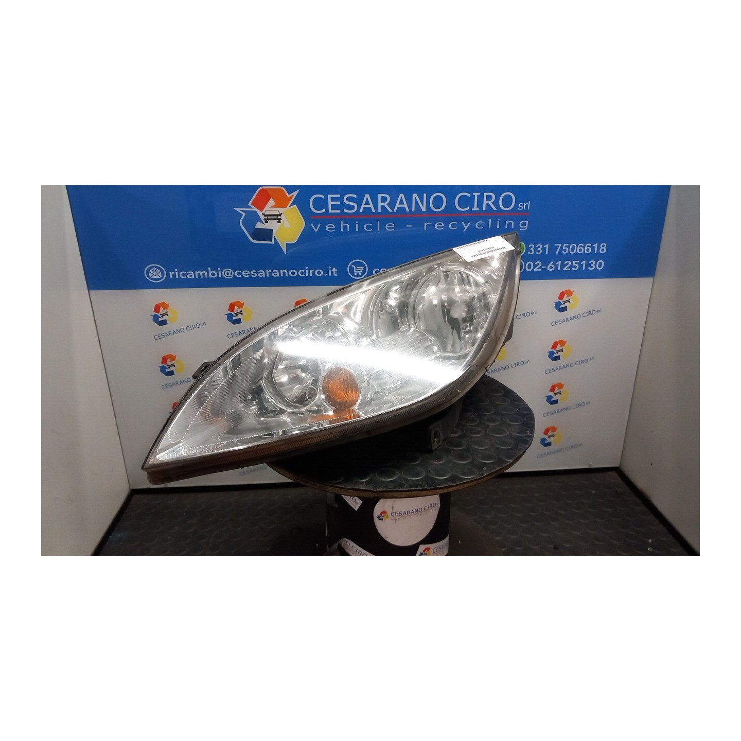 PROIETTORE SX. 096 MITSUBISHI COLT (06/04-12/09) 134910 MN186255