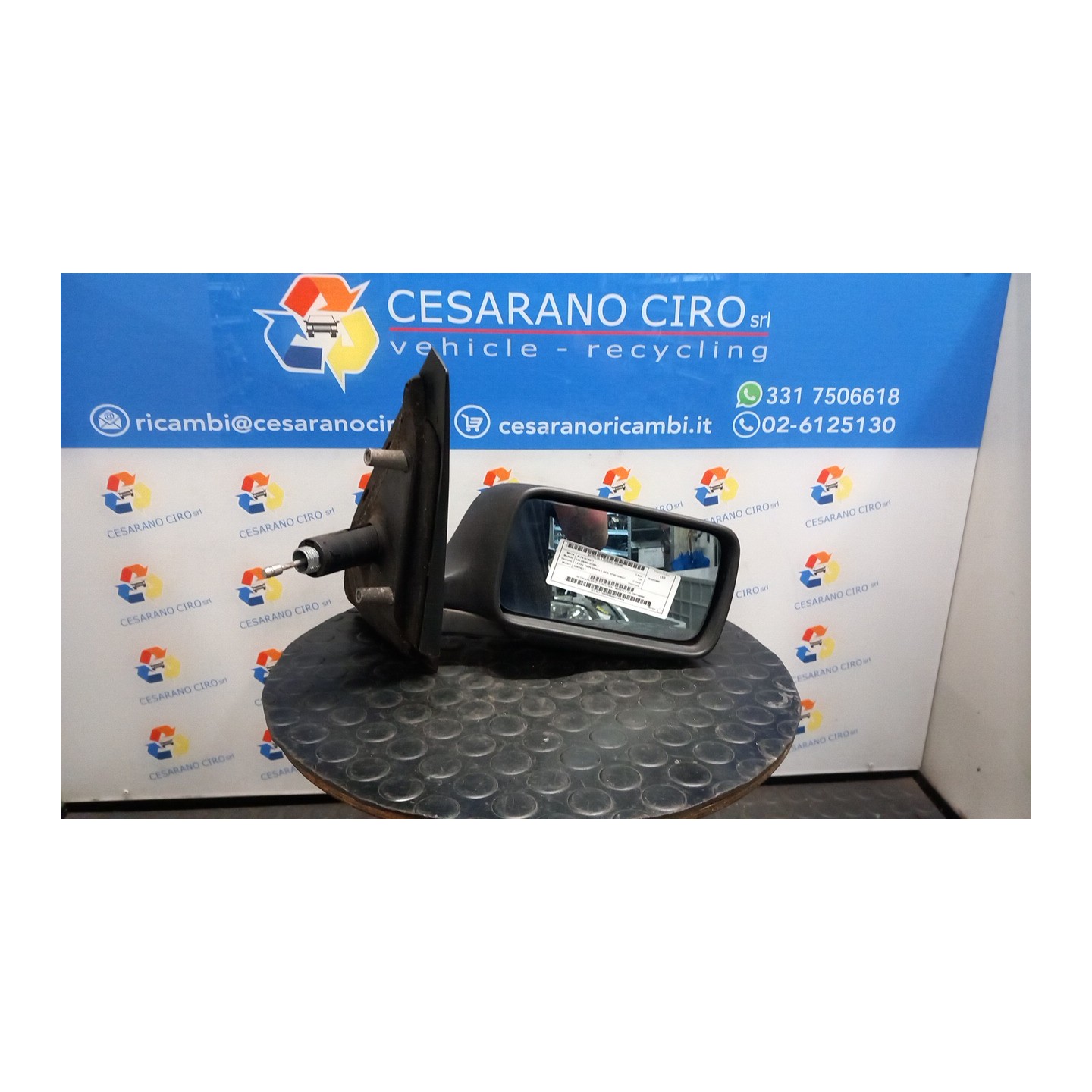 RETROVISORE EST. REGOLAZ. MANUALE DX. 096 ALFA ROMEO 146 (05/95-03/99) AR67601 152144080