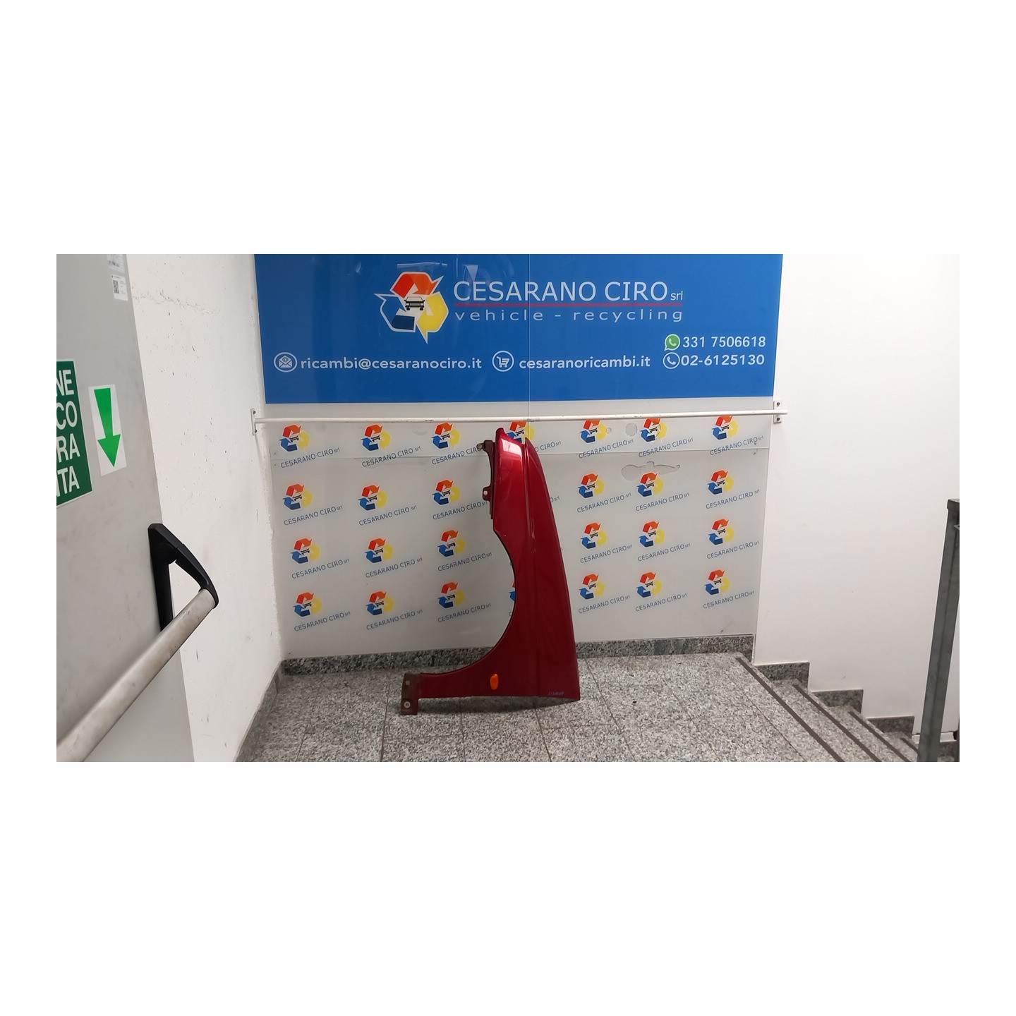 PARAFANGO ANT. SX. 098 ALFA ROMEO 146 (05/95-03/99) AR67601 46552119