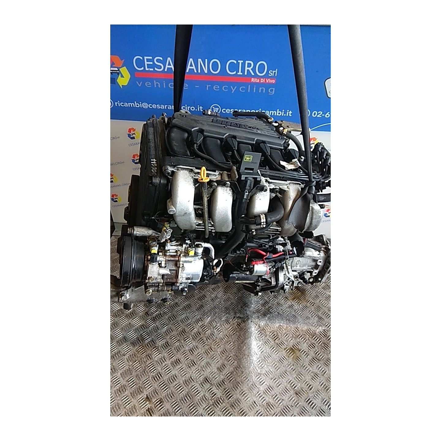 MOTORE SEMICOMPL. 015 FIAT BRAVO (1U) (06/95-01/99) 182A4000 71713760