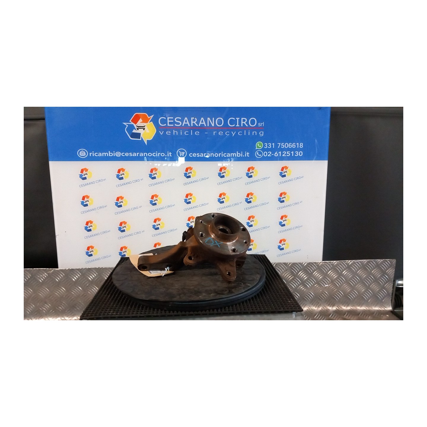 MONTANTE SOSP. ANT. SX. 004 RENAULT CLIO 2A SERIE (05/01-11/10) D7FG7 8200207303